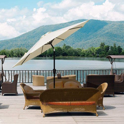 Designer × Homemade Simple Deluxe 9ft Outdoor Market Table Patio Umbrella with B Size US L / EU 52-54 / 3 - 8 Thumbnail
