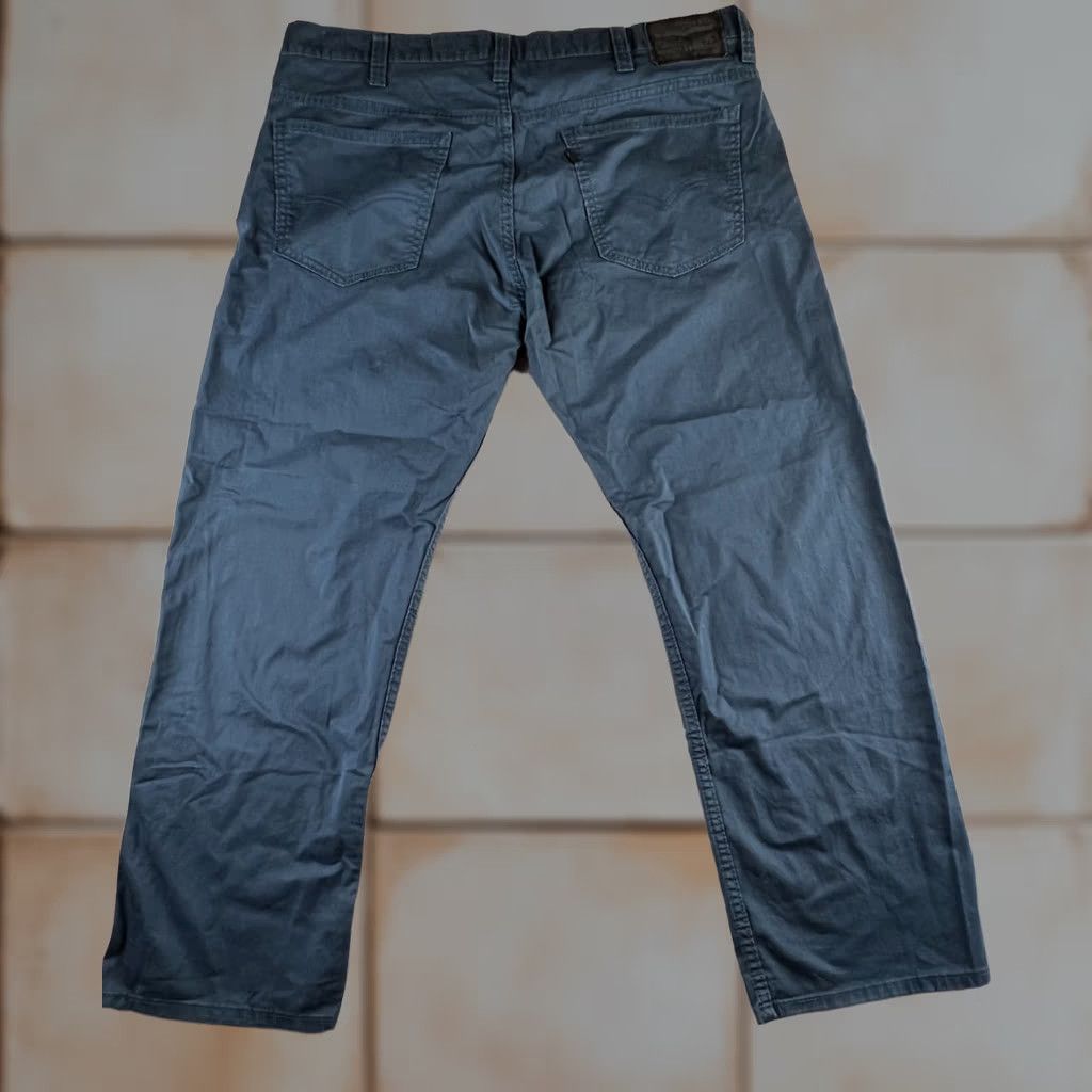 Levi's VINTAGE Levi's 569 Line 8 Twill Pant Mens 36 Levis 569 Straight Blue 5-Pocket Denim Jeans Men Slim Regular Fit 90s 80s USA Size US 36 / EU 52 - 1 Thumbnail