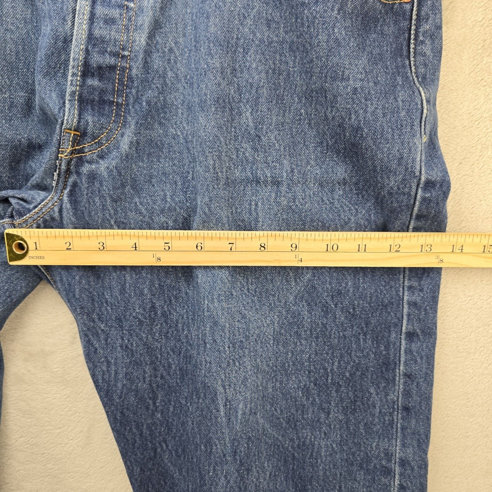 Levi's Vintage Levis Jeans Mens 40x32 (Fits 38x28) Denim 501 Y2K Size US 38 / EU 54 - 15 Thumbnail