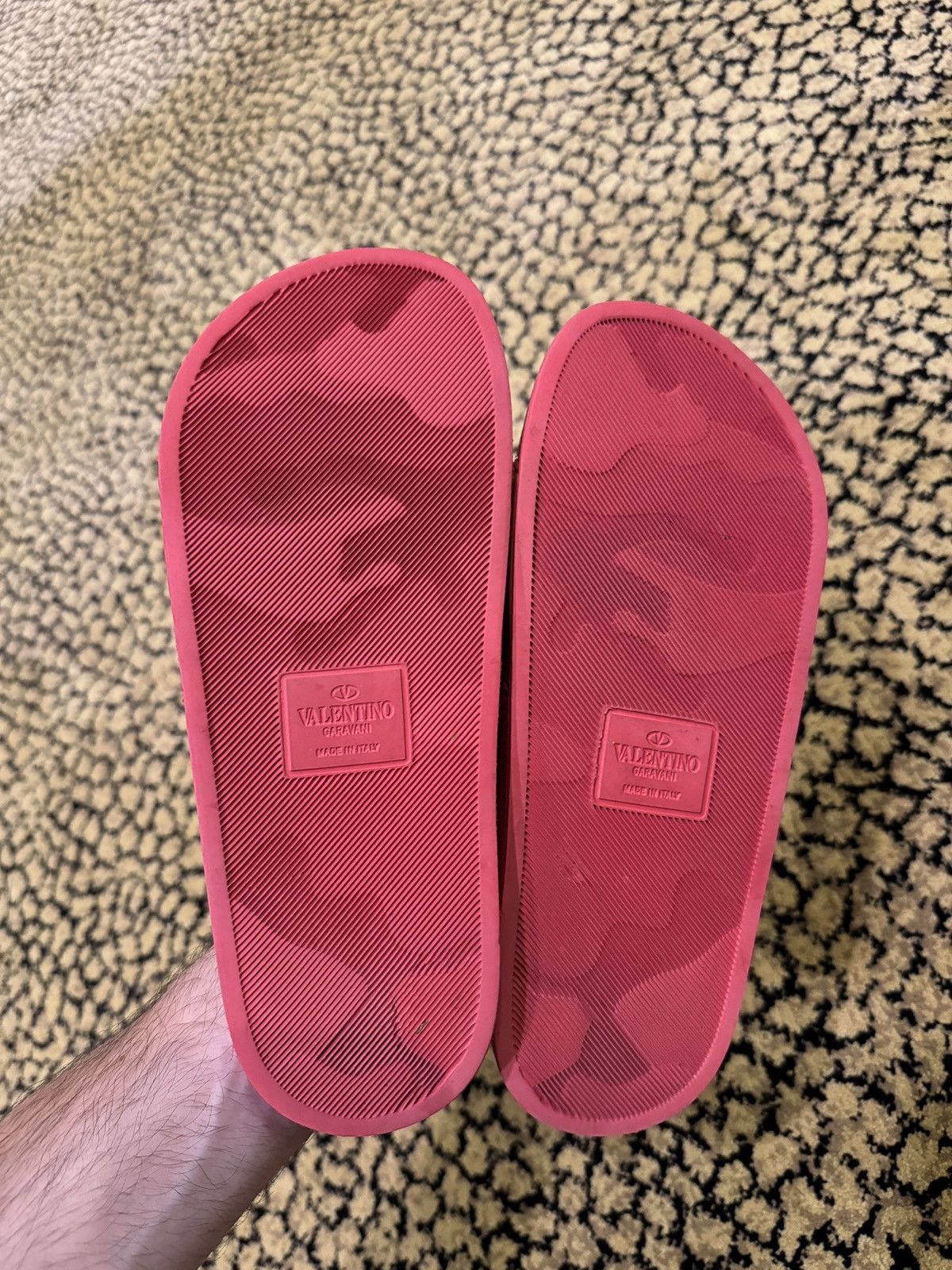 Valentino Valentino Red Slides. Size US 7 / IT 37 - 1 Thumbnail