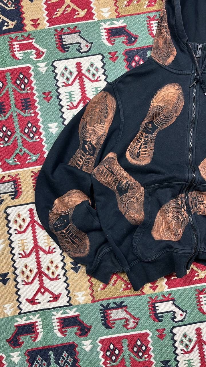 Japanese Brand × Nike Vintage Nike Custom Hype Zip Up Hoodie Y2K Size US M / EU 48-50 / 2 - 4 Thumbnail