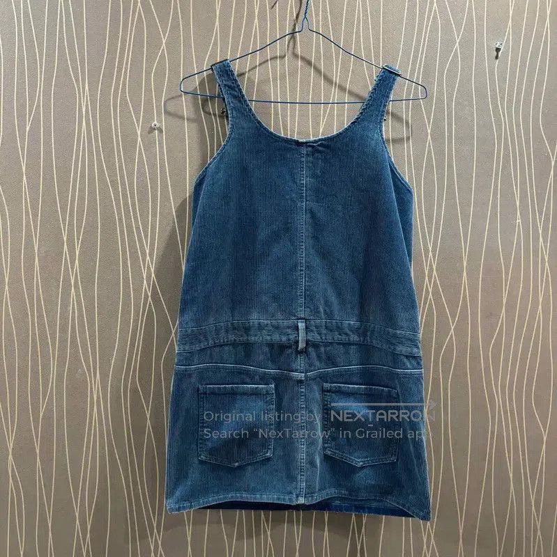 Miu Miu Miu Miu Blue Cotton Women's Dress . Size M / US 6-8 / IT 42-44 - 2 Thumbnail