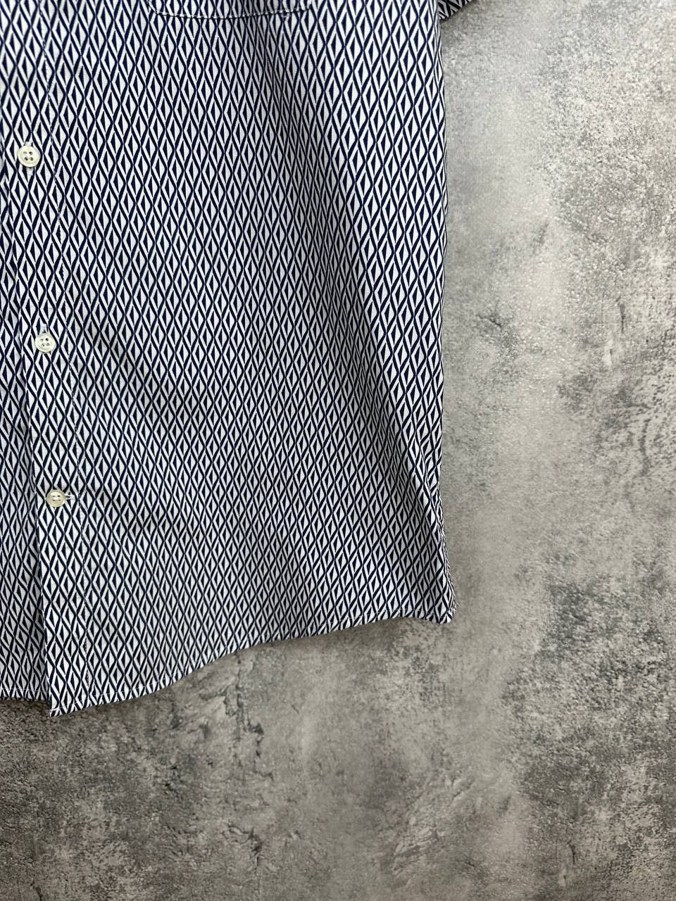 Reiss Reiss Capri Button Up Shirt Geometric Pattern SS Slim Fit Size US L / EU 52-54 / 3 - 8 Thumbnail
