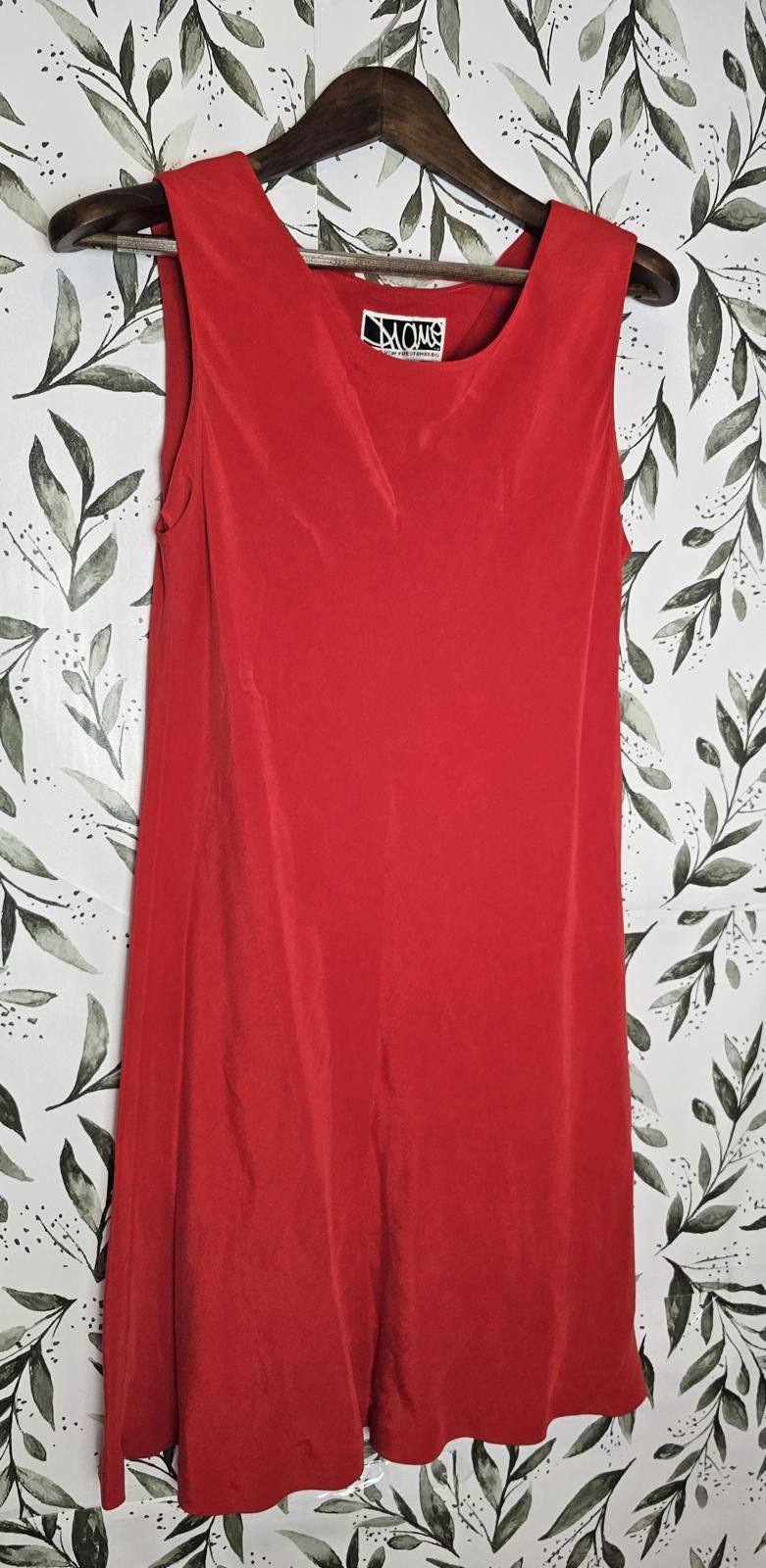 Diane von Furstenberg Red Sleeveless Silk Dress by Diane von Furstenberg, Size 14 Size XL / US 12-14 / IT 48-50 - 2 Thumbnail