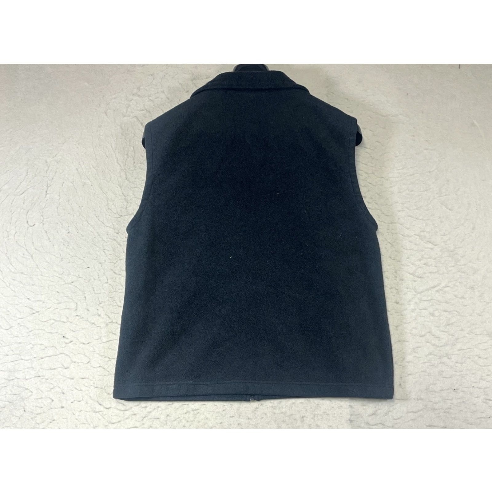 Vintage Columbia Vest Jacket Black S Mock Neck Fleece Zipper Pockets Waist Length Mens Regular Jacket Size US S / EU 44-46 / 1 - 2 Thumbnail