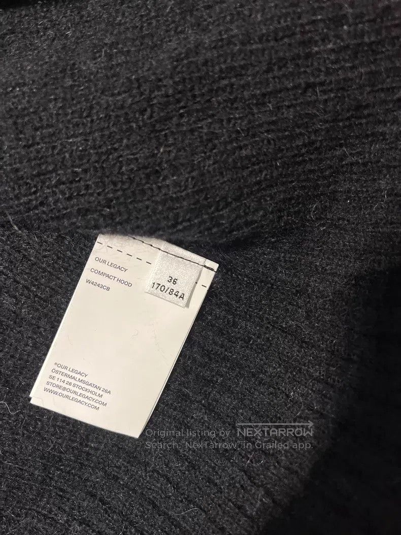 Our Legacy Our Legacy Gray sweater Size XS / US 0-2 / IT 36-38 - 4 Thumbnail