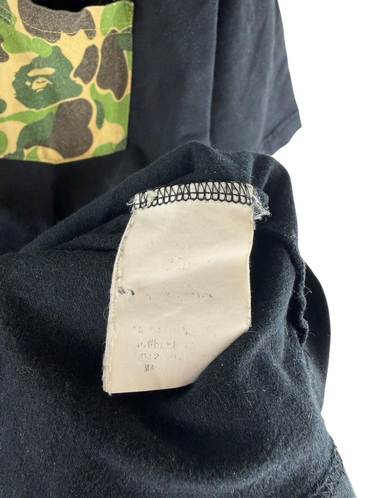 Bape Bape Collage Logo Pocket Tee Size US L / EU 52-54 / 3 - 6 Thumbnail