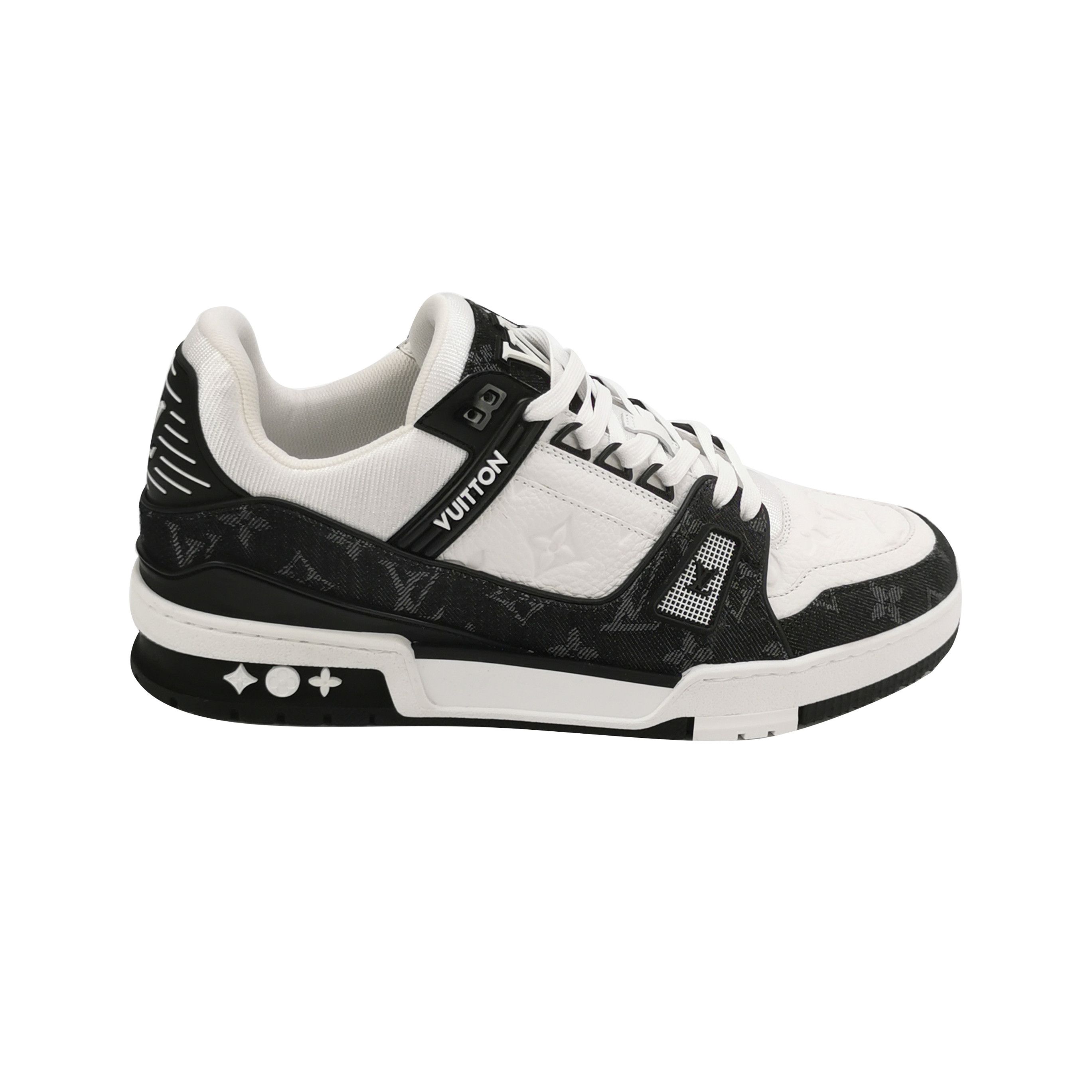 Louis Vuitton Louis Vuitton Monogram Denim Trainer Sneakers 41.5 Size US 8 / EU 41 - 1 Thumbnail