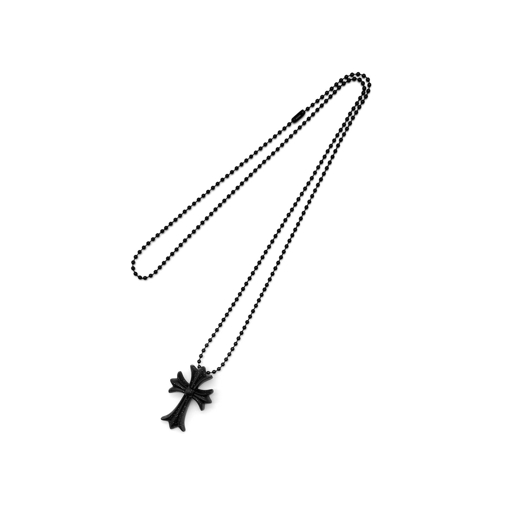 Chrome Hearts Chrome Hearts Resin Cross Ball Chain Necklace Size ONE SIZE - 3 Thumbnail