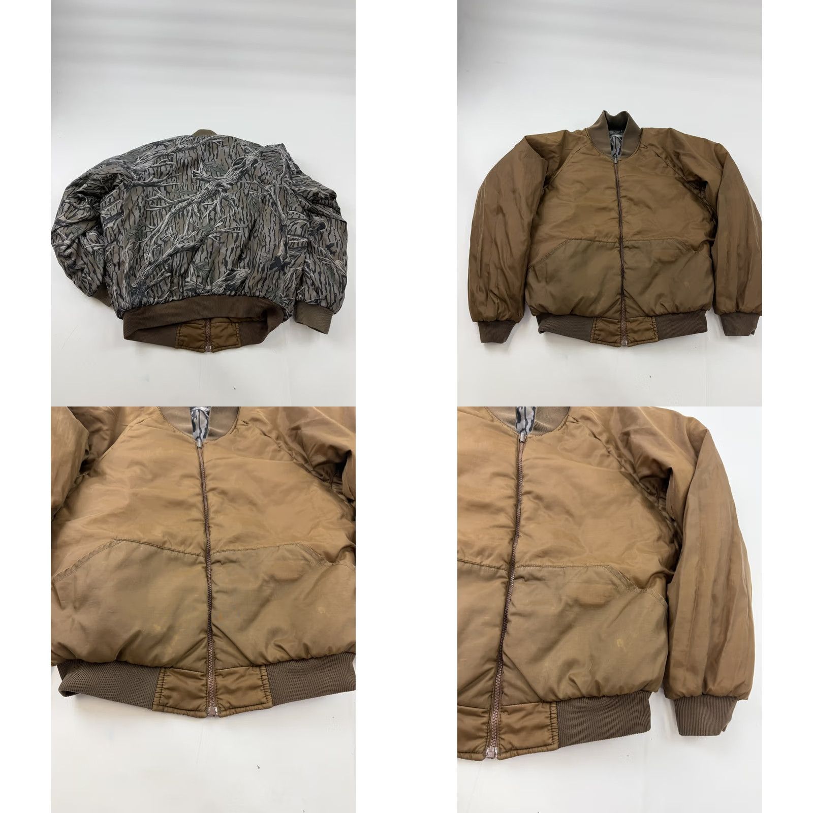 Vintage Columbia Jacket Mens Medium Camo Mossy Oak Reversible Bomber Hunting F5HM5020 Size US M / EU 48-50 / 2 - 8 Thumbnail