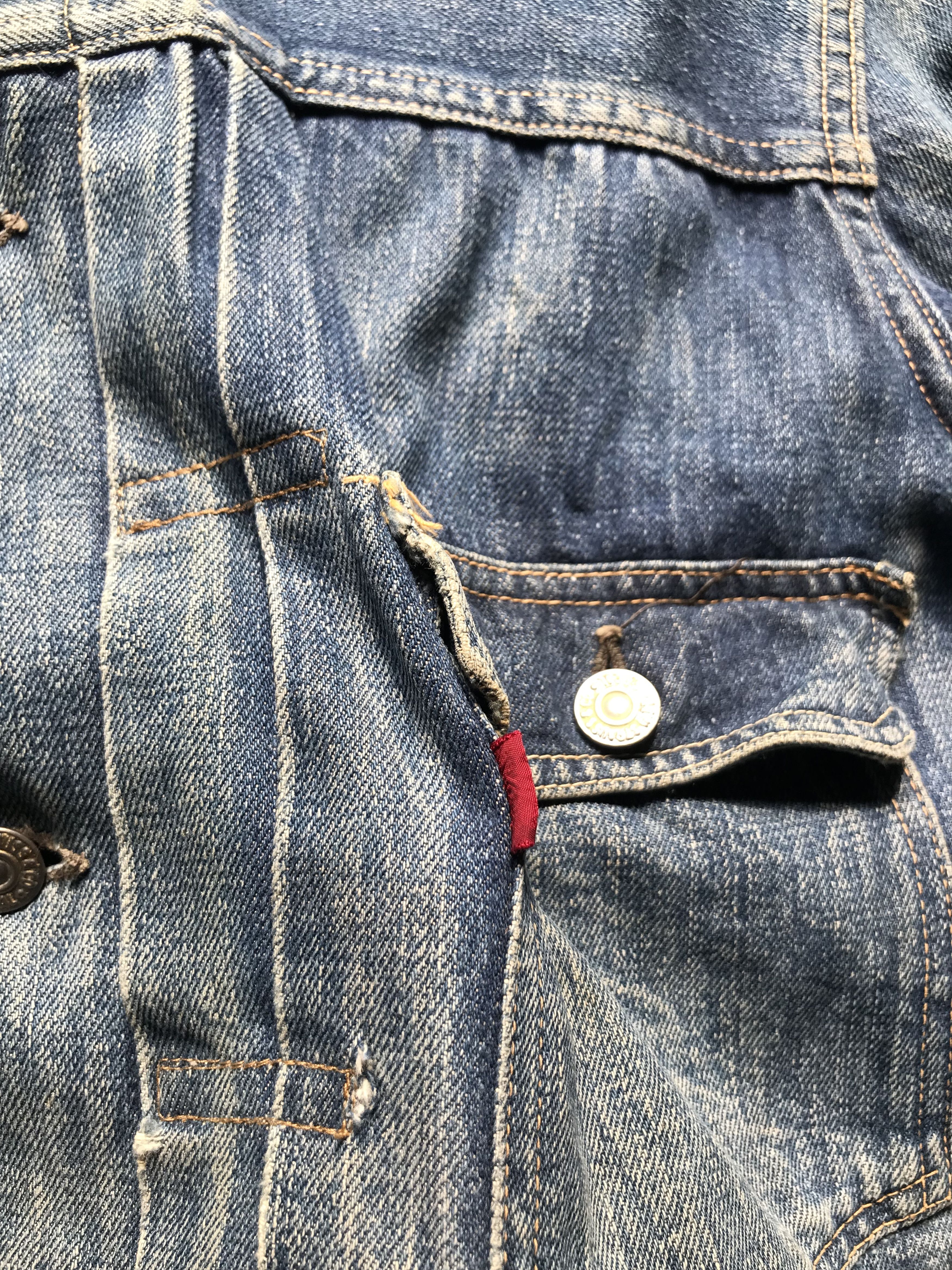 Levi's 1950s Levi’s 507xx Denim Jacket Type 2 2nd Generation Size US L / EU 52-54 / 3 - 10 Thumbnail