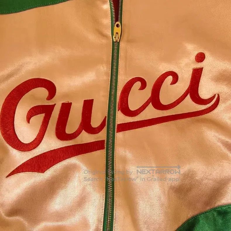 Gucci Gucci Logo Print Color Block Jacket-yf. Size US L / EU 52-54 / 3 - 5 Thumbnail