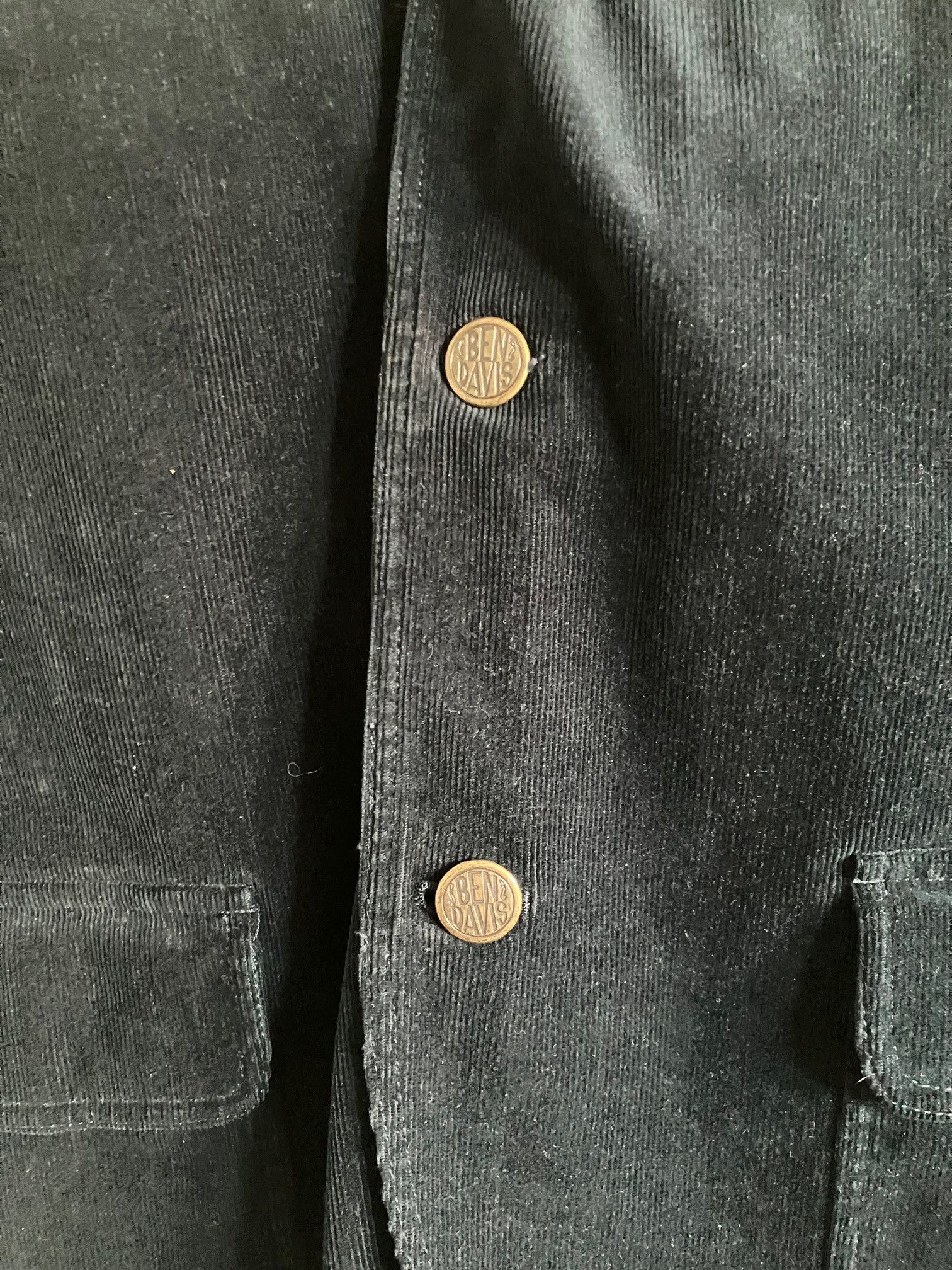 Ben Davis Ben Davis Japan Project Line Navy Corduroy Suit, Rare Size 38R - 2 Thumbnail
