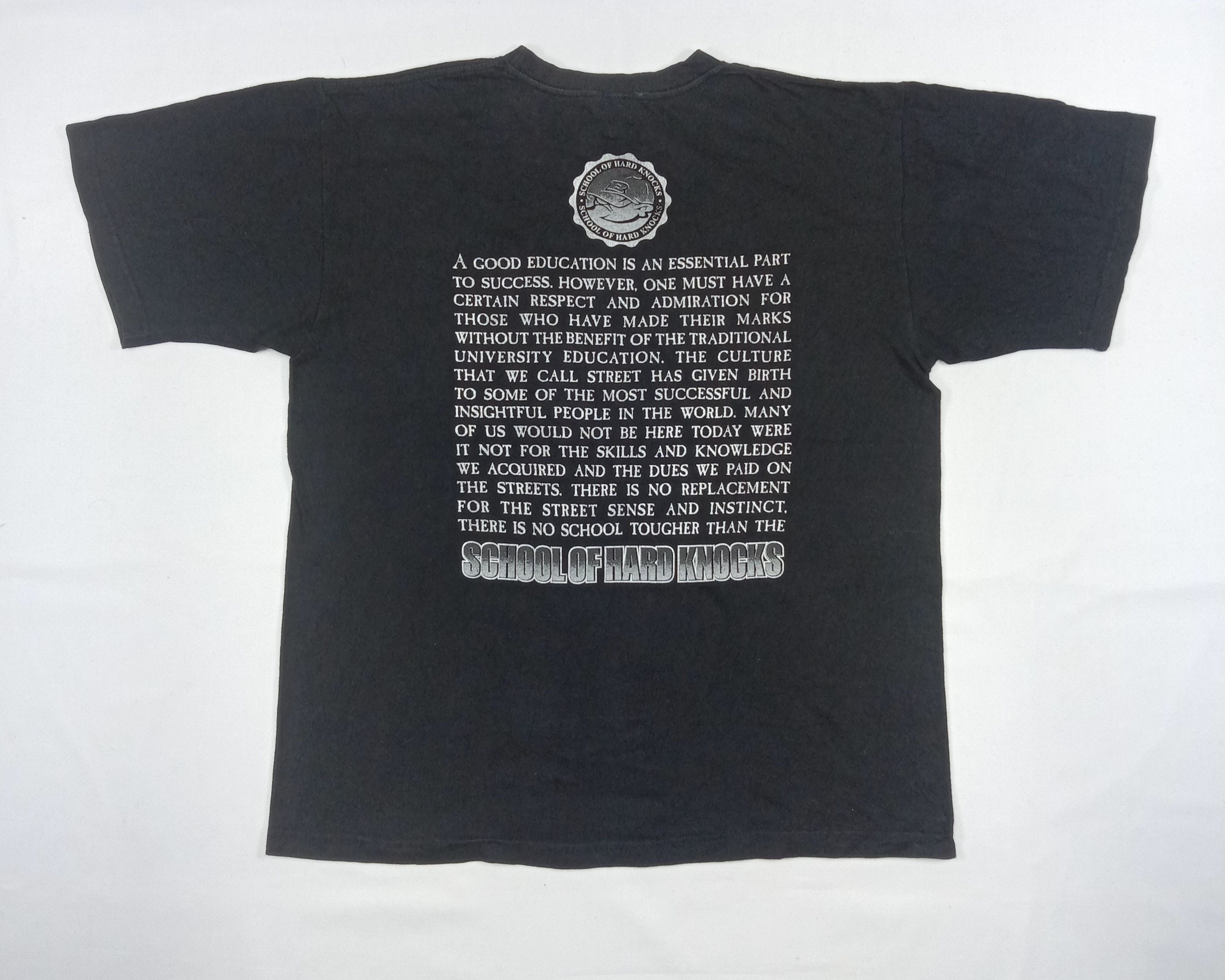 Rap Tees Vintage School Of Hard Knocks T Shirt Size US XL / EU 56 / 4 - 3 Thumbnail