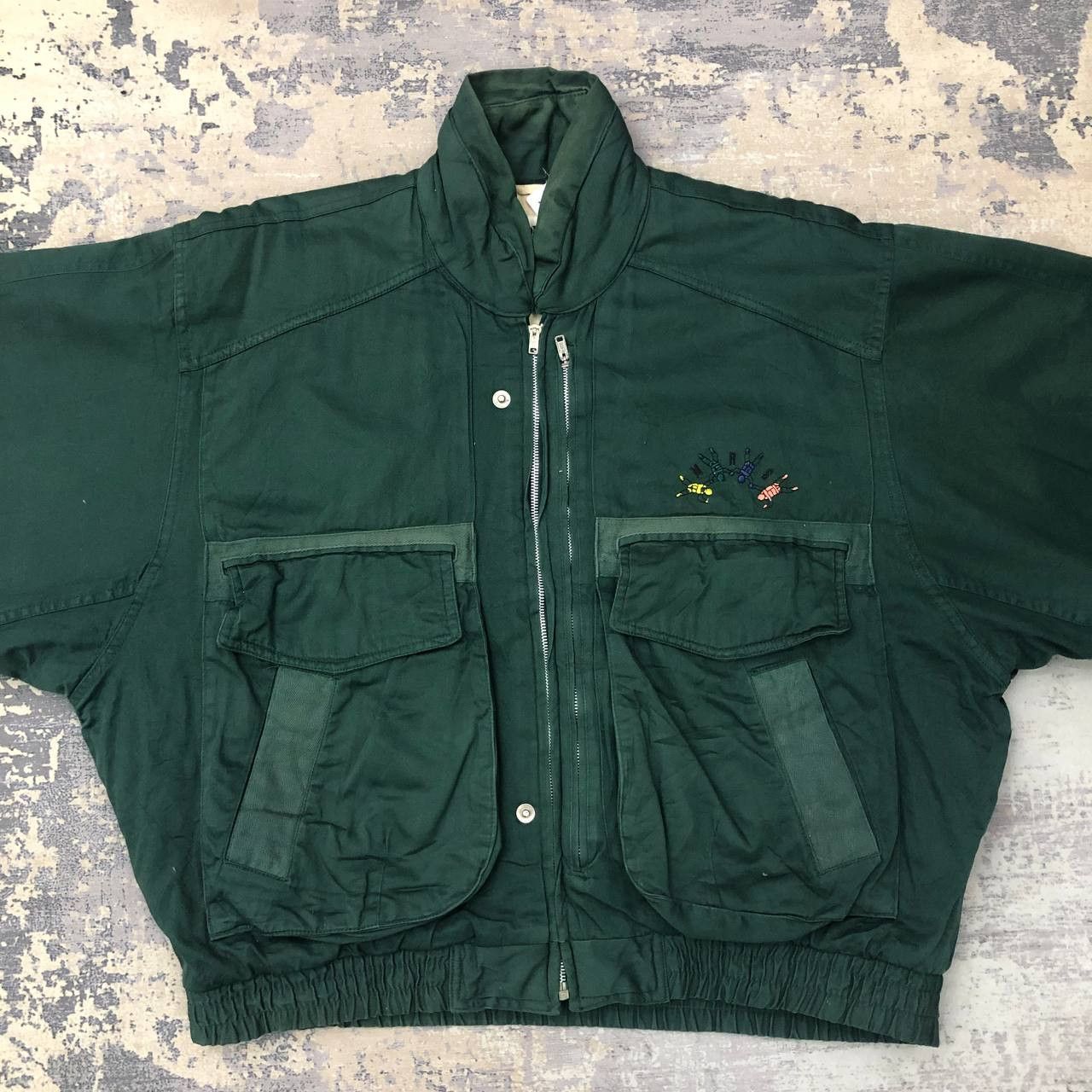 Japanese Brand T670 VTG HOMME IMAGE BOMBER JACKETS Size US L / EU 52-54 / 3 - 1 Thumbnail