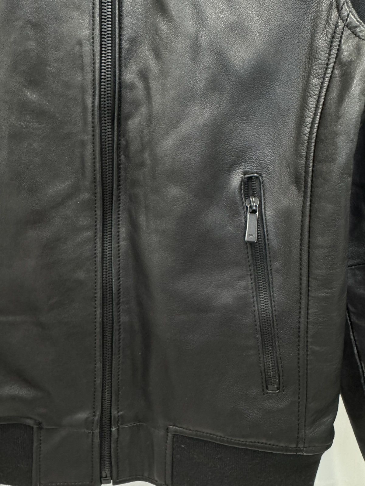 Zara Zara • Genuine leather bomber jacket Size US S / EU 44-46 / 1 - 3 Thumbnail