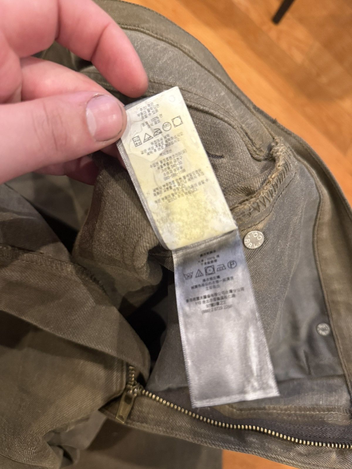 RRL Ralph Lauren Straight Cut Jeans Size US 38 / EU 54 - 7 Thumbnail