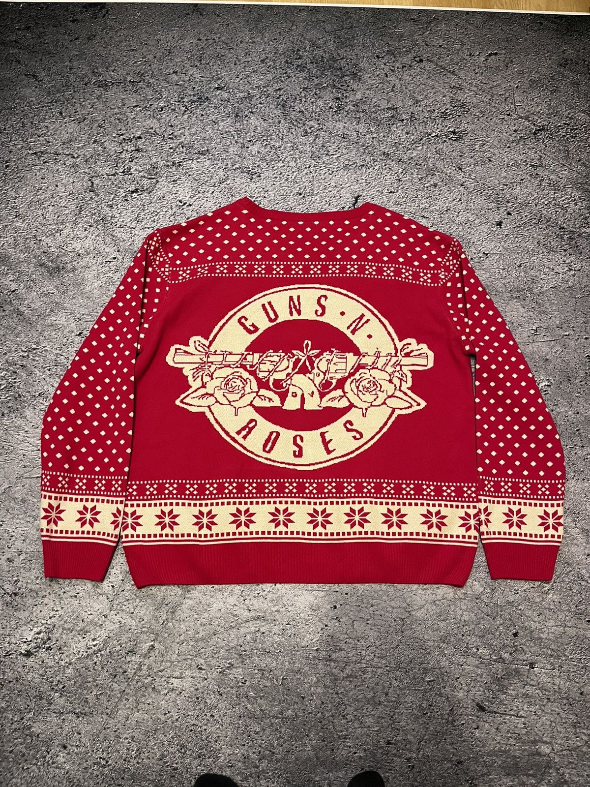 Coca Cola × Vintage Guns n roses Christmas 🎄 sweater knitwear Size US XXL / EU 58 / 5 - 6 Thumbnail