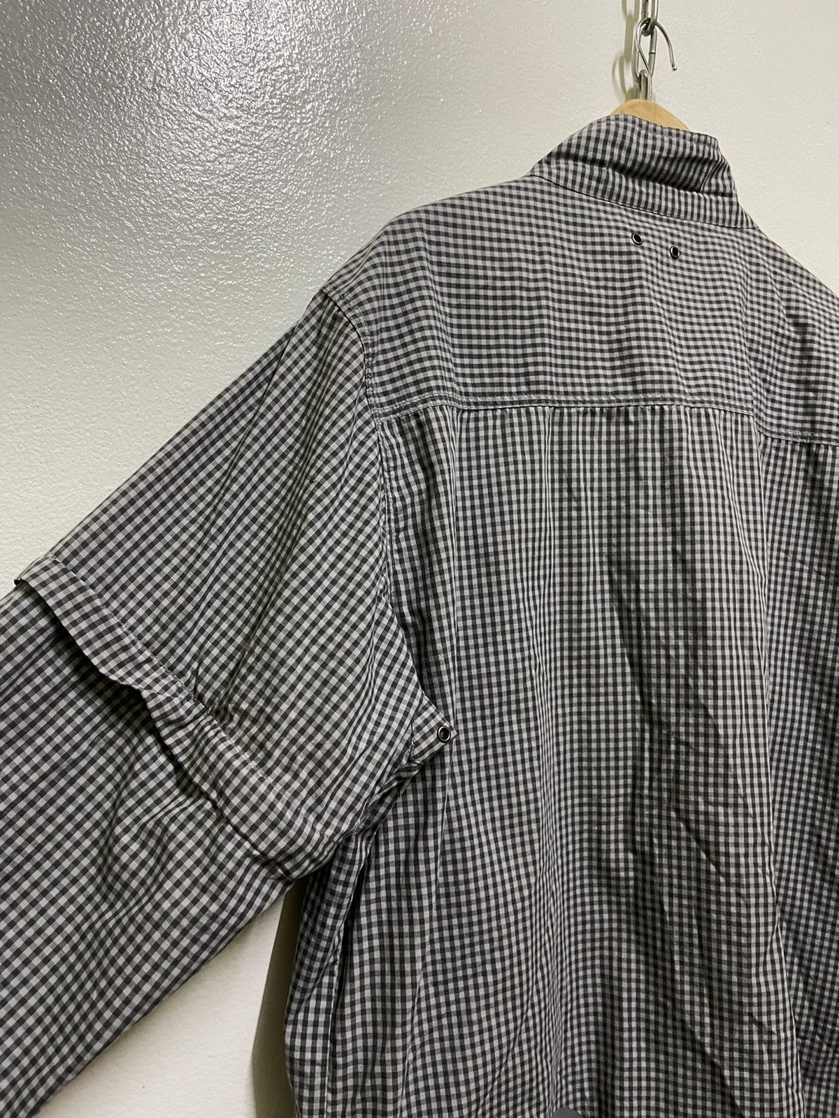 Japanese Brand Impala Zipper Shirt Tactical Pocket Removeable Sleeve Size US XL / EU 56 / 4 - 11 Thumbnail