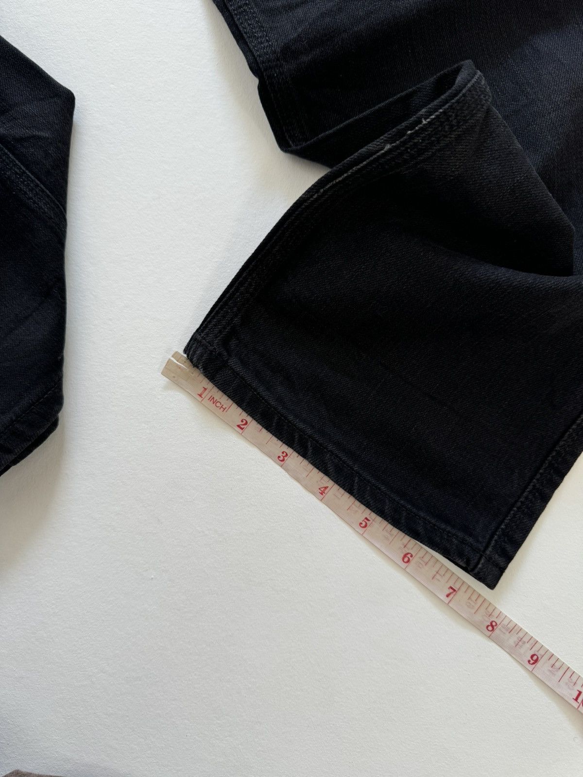 Acne Studios Acne Studios Black Denim Pants Size US 32 / EU 48 - 14 Thumbnail