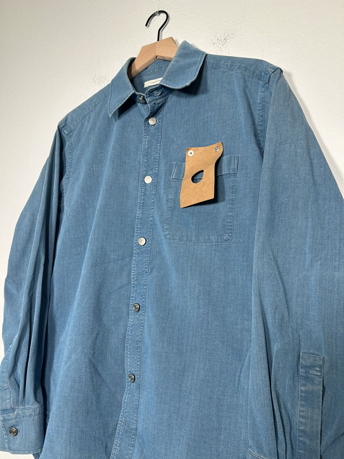 Craig Green Denim handkerchief Sun Bleached Shirt Size US S / EU 44-46 / 1 - 2 Thumbnail