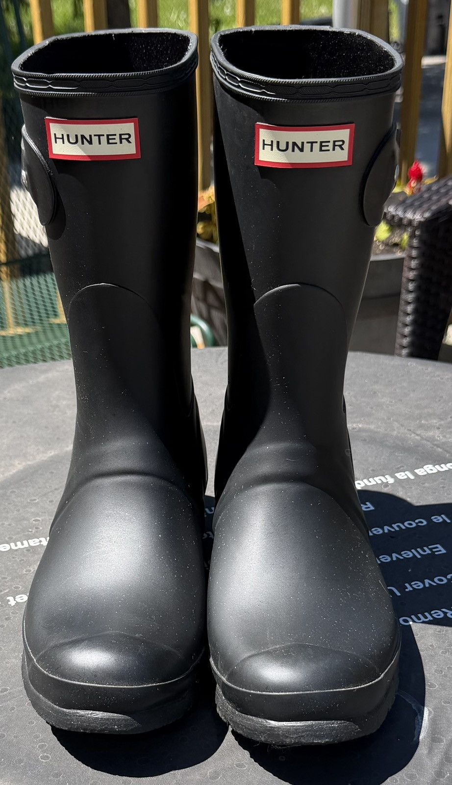 Hunter Hunter Boots - Worn twice - Size 9 Size US 9 / IT 39 - 2 Thumbnail