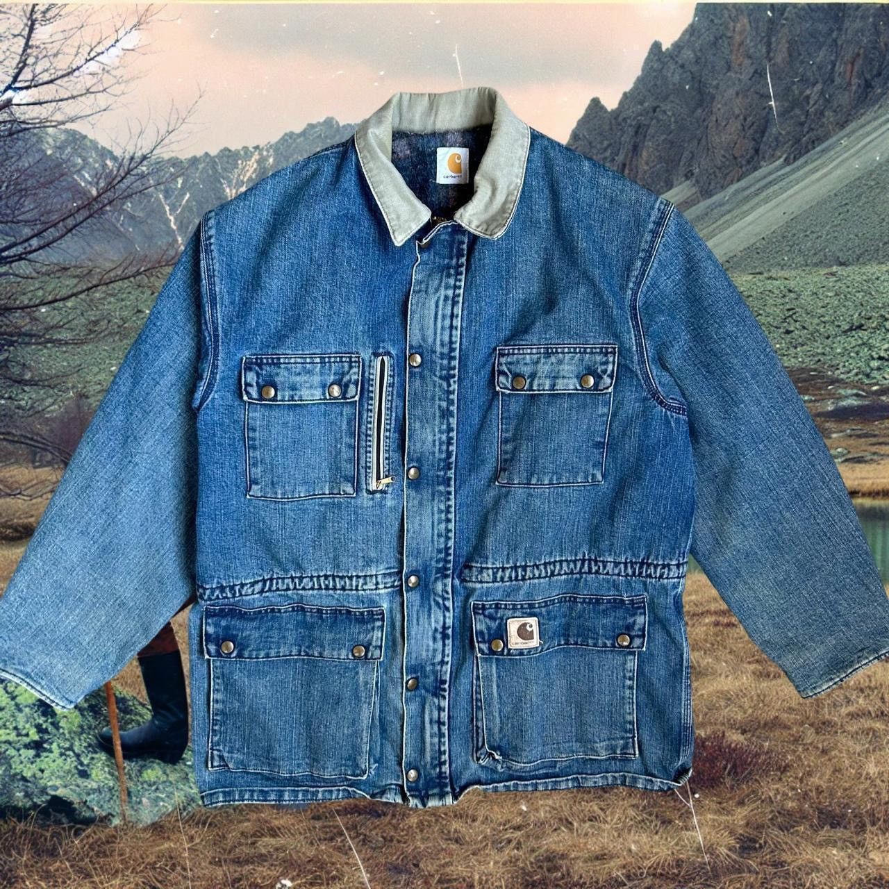 Carhartt × Carhartt Wip × Vintage 80s Carhartt Rare Blue Denim