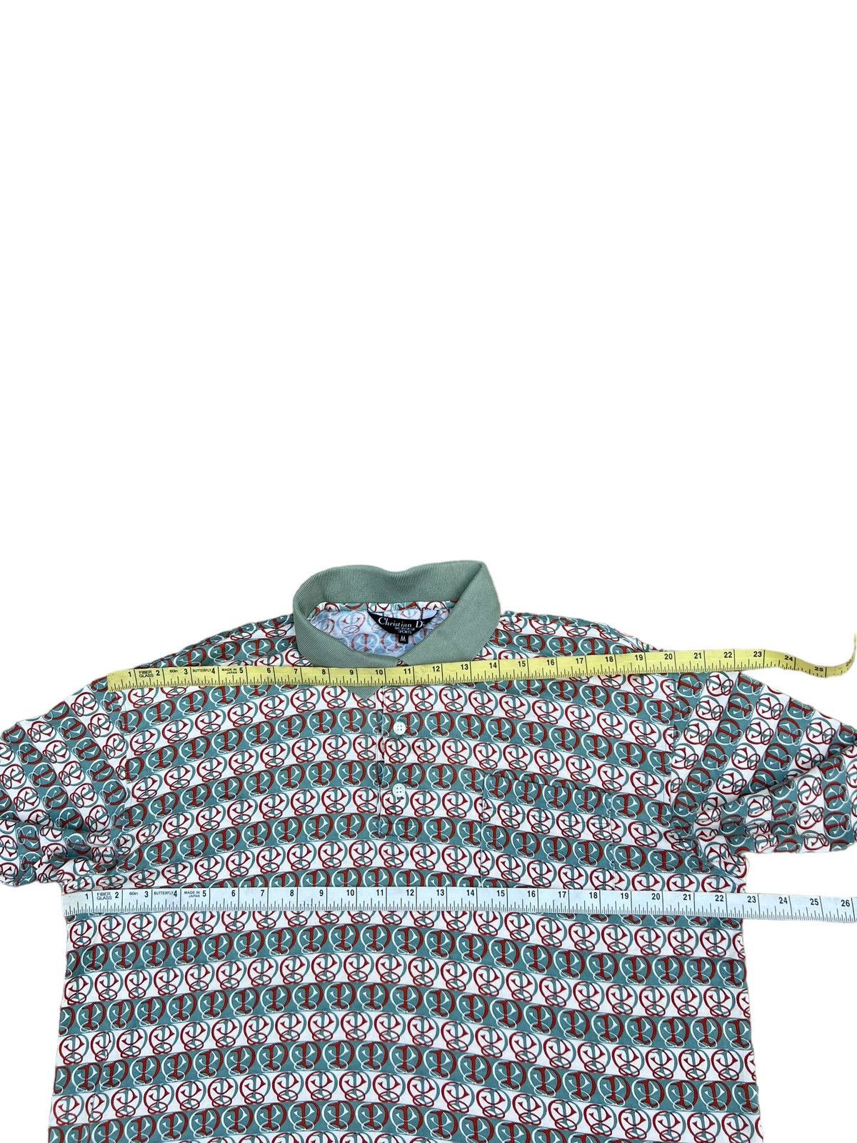 Christian Dior Monsieur CD Monsieur Monogram Long Sleeve Polo Shirt Size US M / EU 48-50 / 2 - 3 Thumbnail