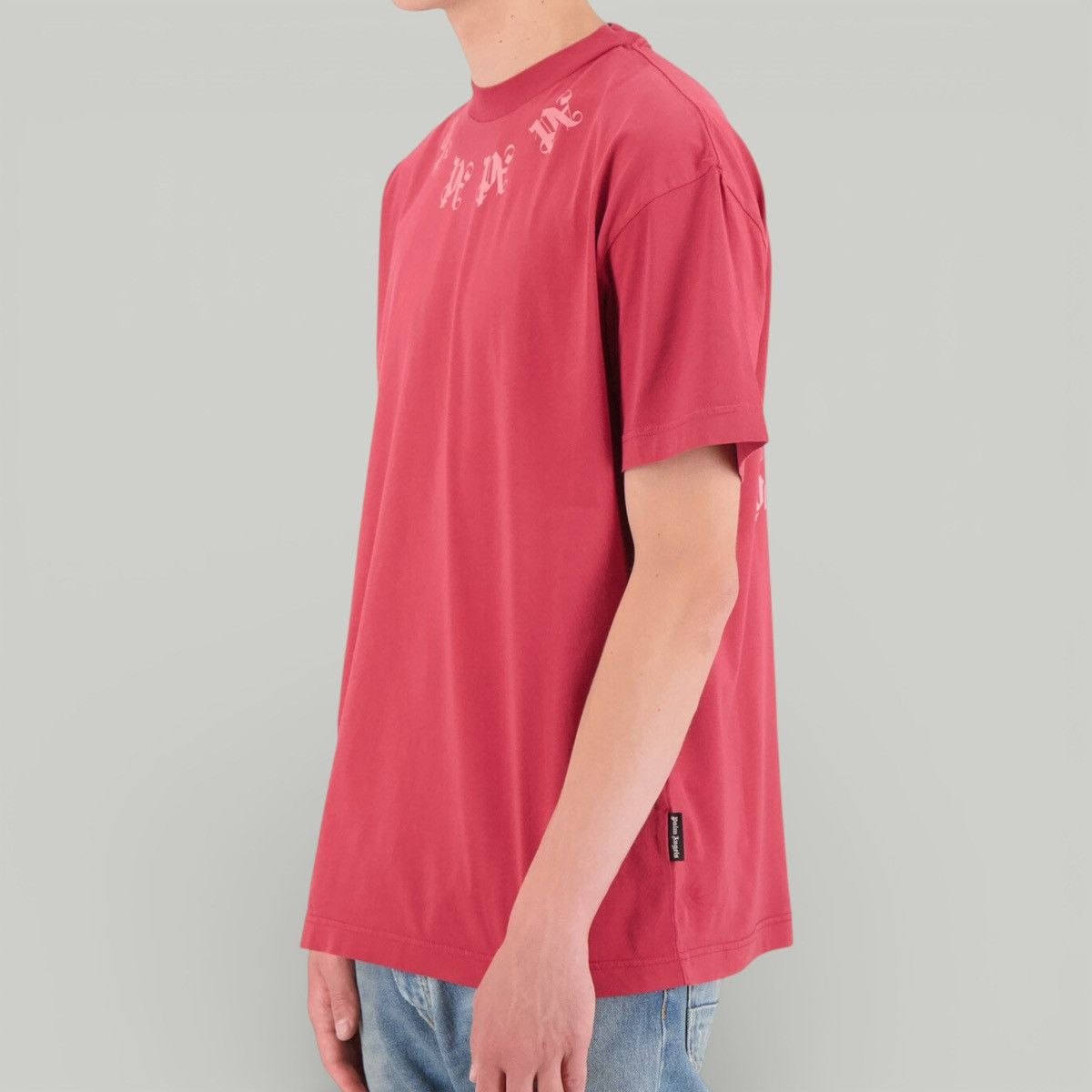 Palm Angels Palm Angels Statement Monogram T-shirt *NEW* Size US L / EU 52-54 / 3 - 6 Thumbnail