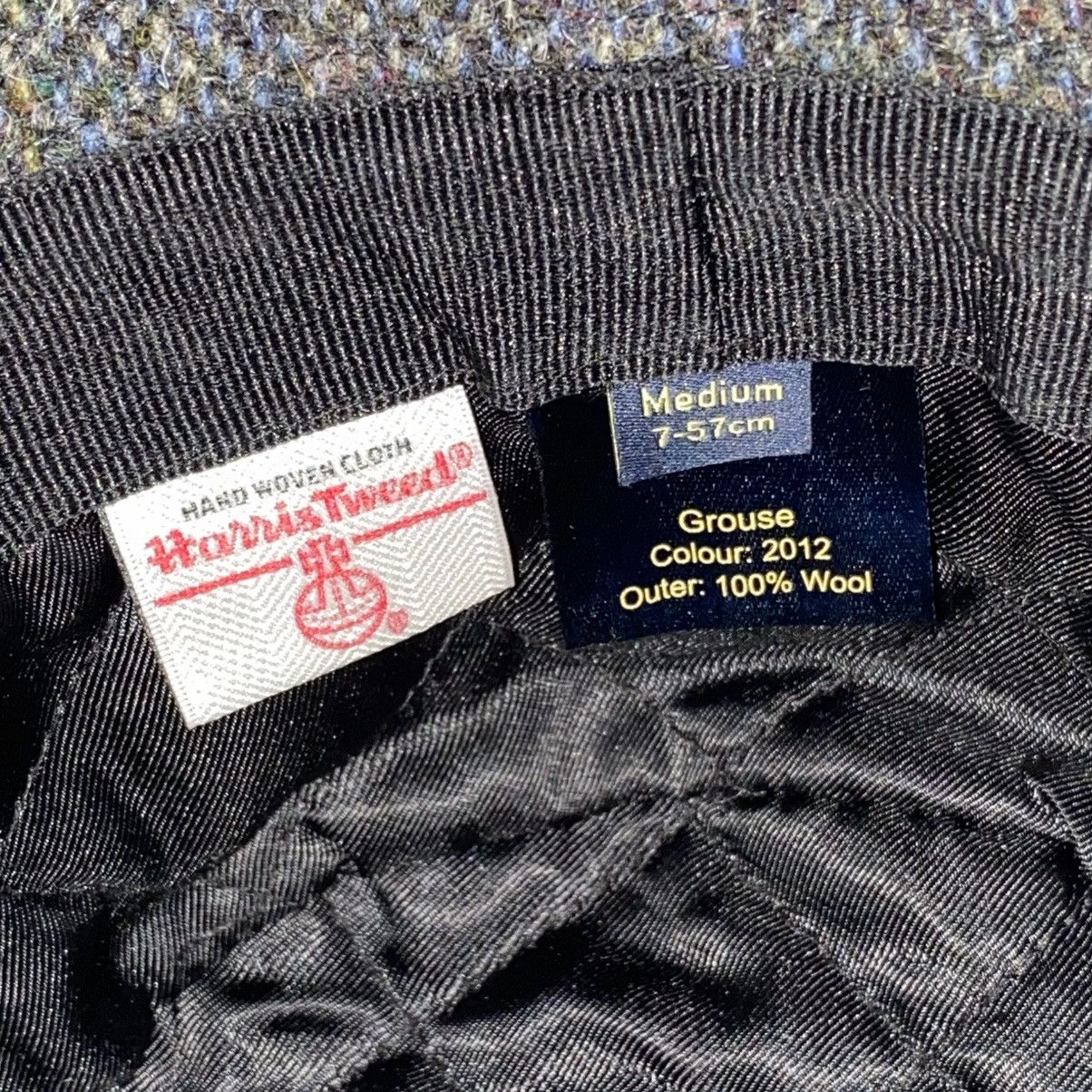 Designer × Harris Tweed × Vintage Harris Tweed Vintage Wool Bucket Hat Cap Size ONE SIZE - 5 Thumbnail