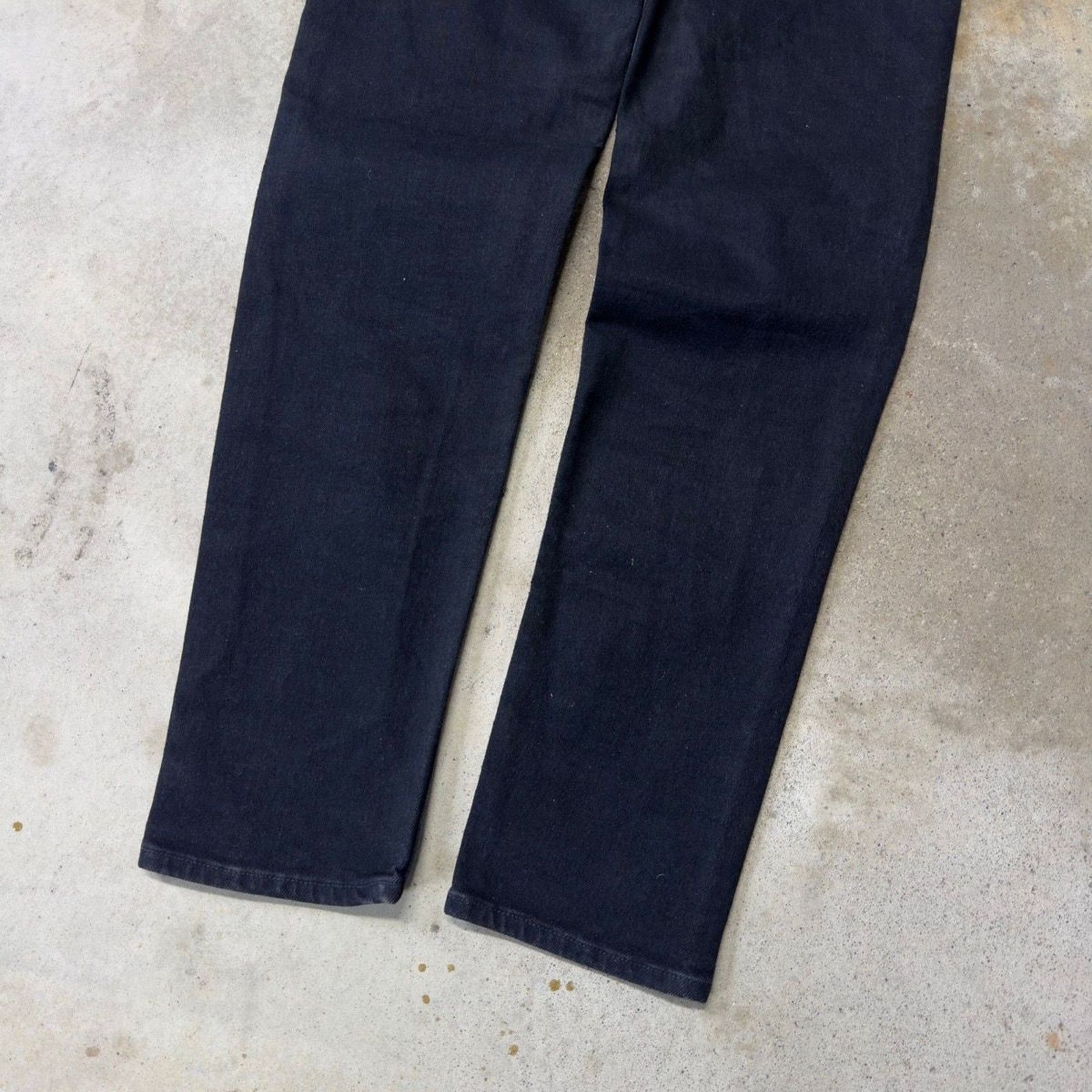 Vintage Levi's Black Silvertab Skinny Jeans ERD Grunge Skater Size US 31 - 9 Thumbnail
