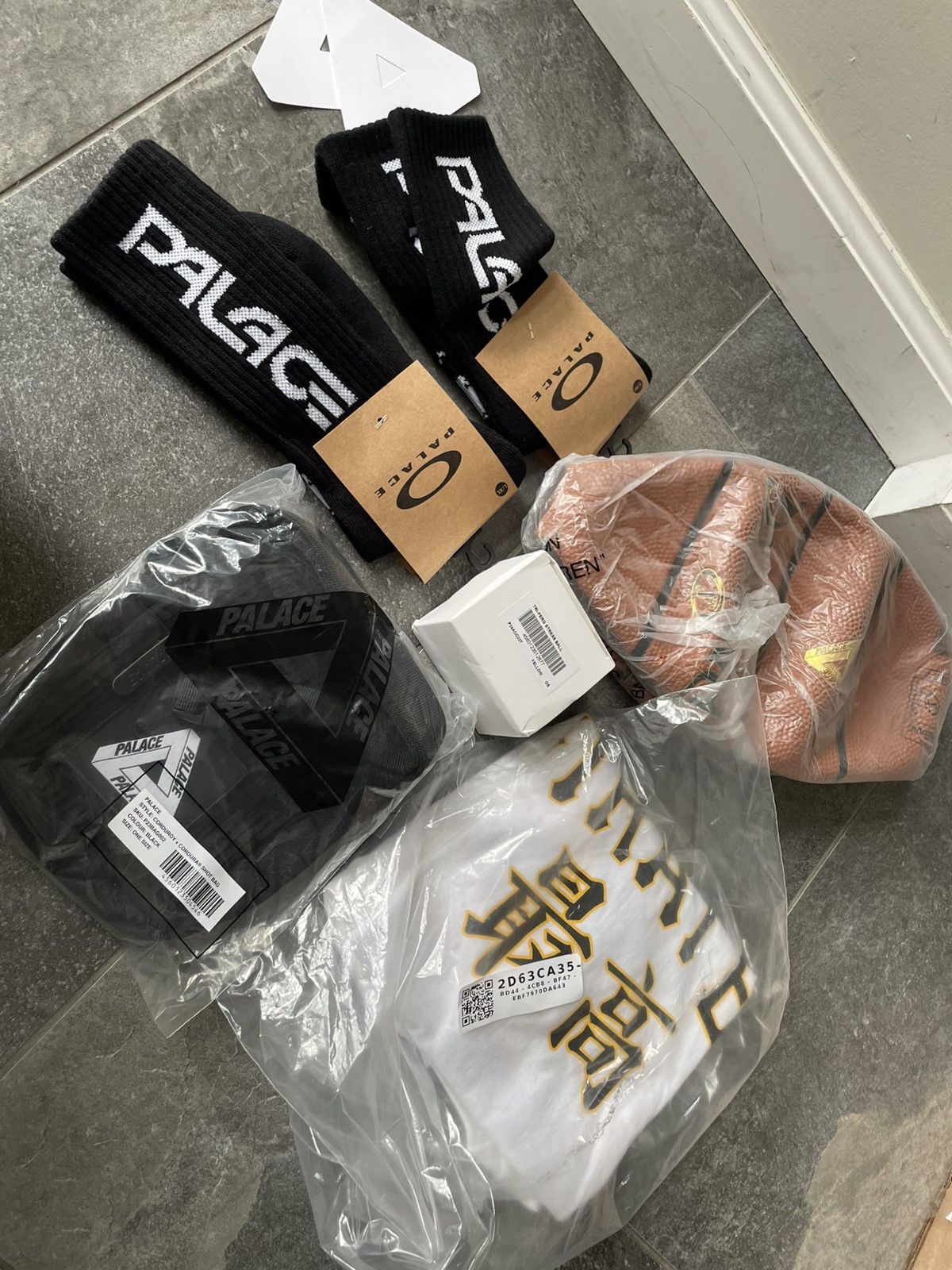 Oakley × Palace PALACE OAKLEY SOCK BLACK - S/M Size ONE SIZE - 6 Thumbnail