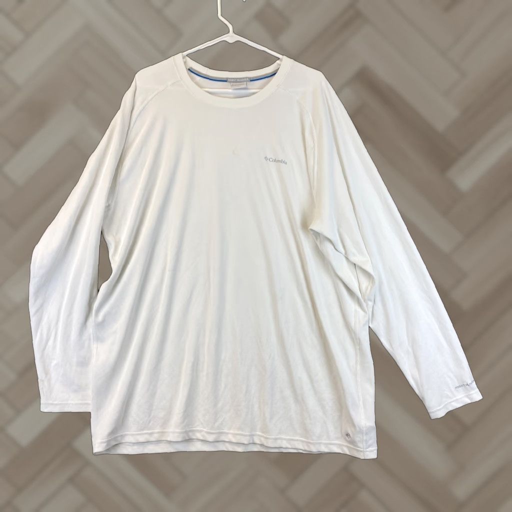 Vintage Columbia Men's Terminal Tackle dri-fit Shirt 2XL Quick Dry Logo Short Sleeve Crew Neck Shirt /68-29 Clothing/Activewear Size US XXL / EU 58 / 5 - 1 Thumbnail