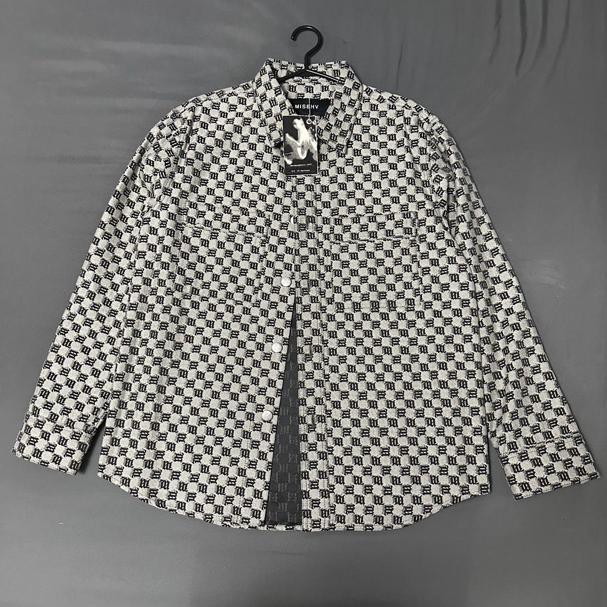 Misbhv MISBHV BUTTON UP SHIRT WITH M MONOGRAMS. Size US S / EU 44-46 / 1 - 1 Thumbnail
