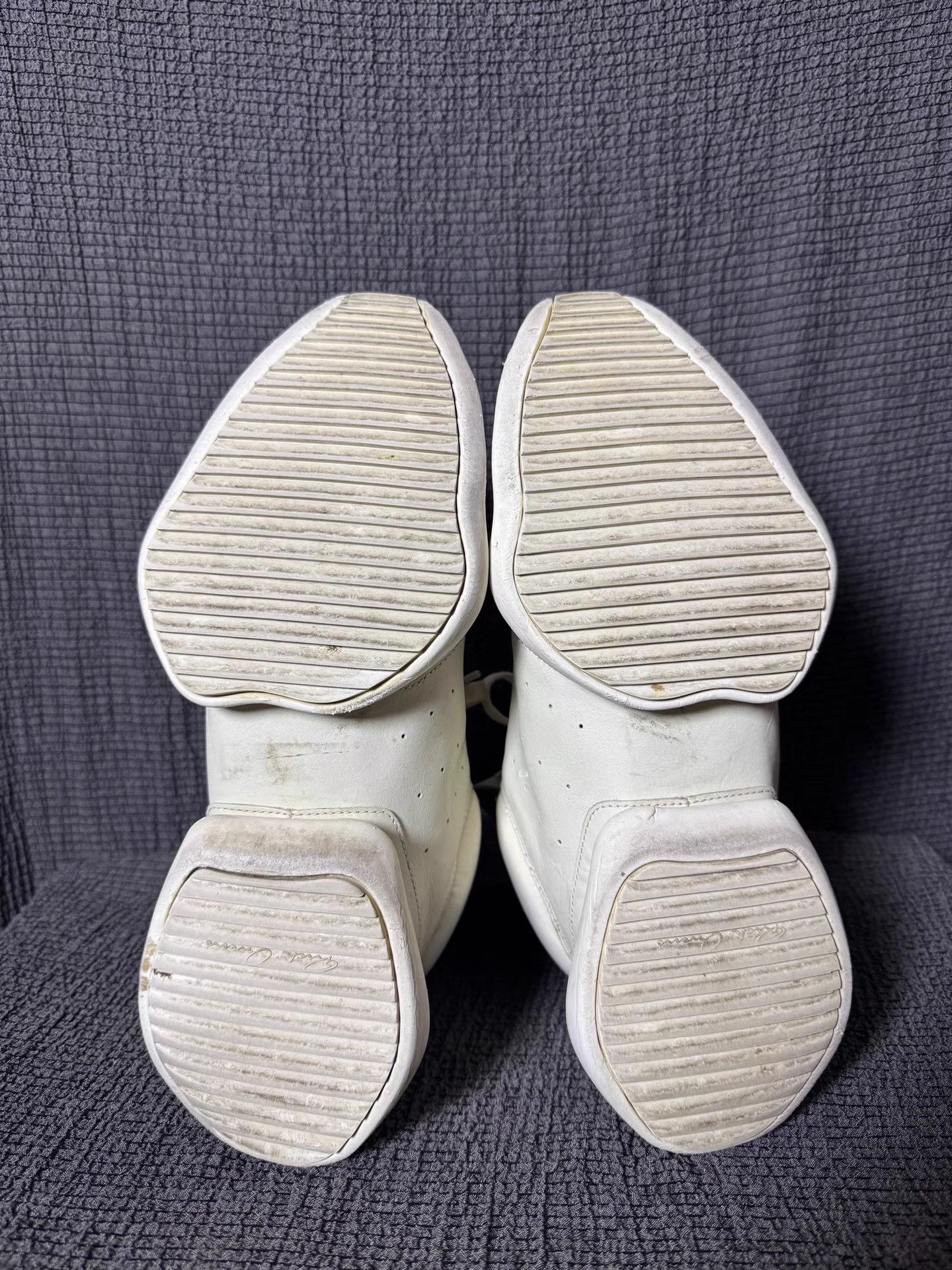 Rick Owens Rick Owens X Adidas mainline low-top hoof sneakers Size US 7.5 / EU 40-41 - 6 Thumbnail
