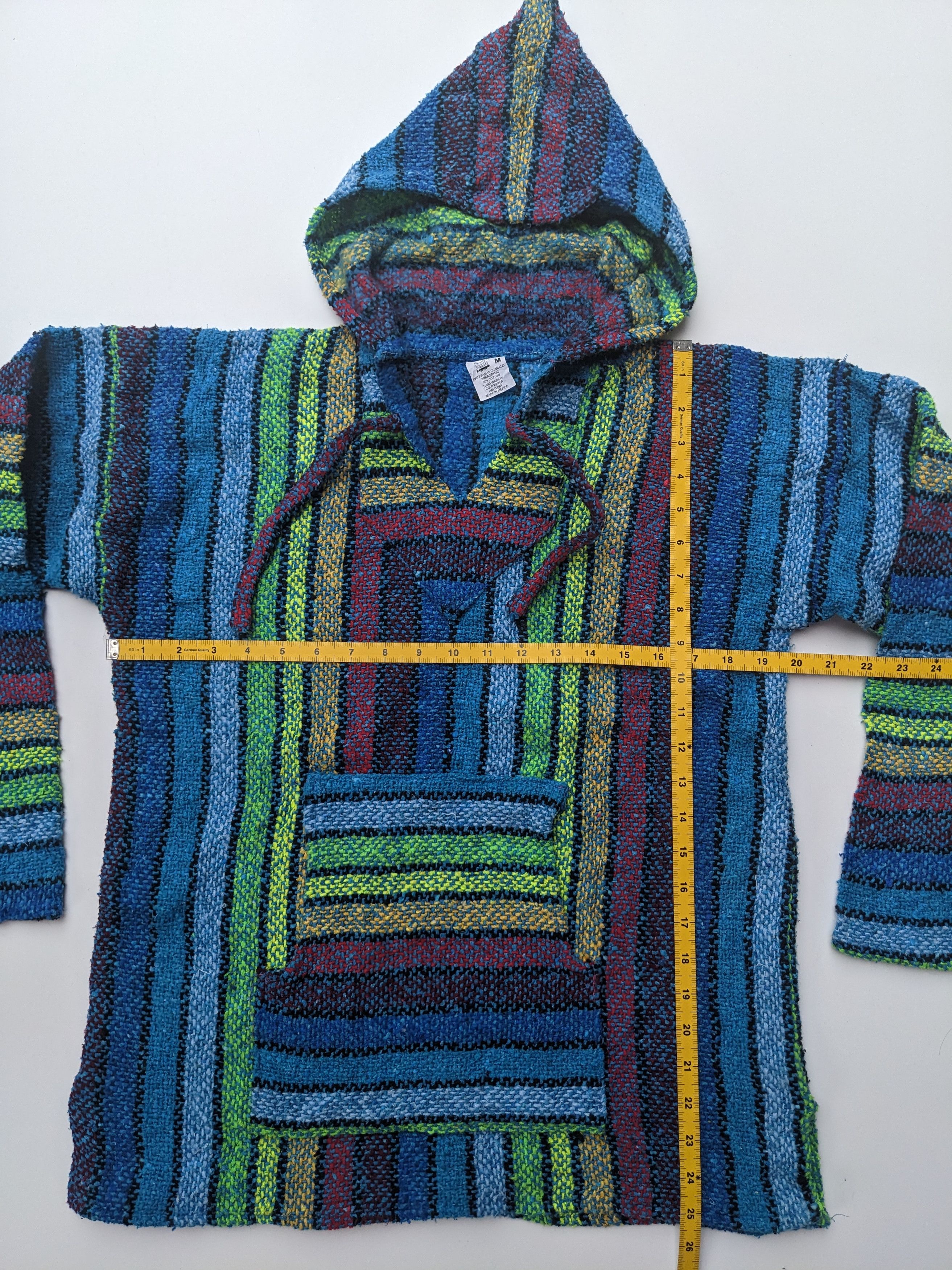 Mexicana × Vintage Vintage mexican ponchos hoodie Size US M / EU 48-50 / 2 - 8 Thumbnail