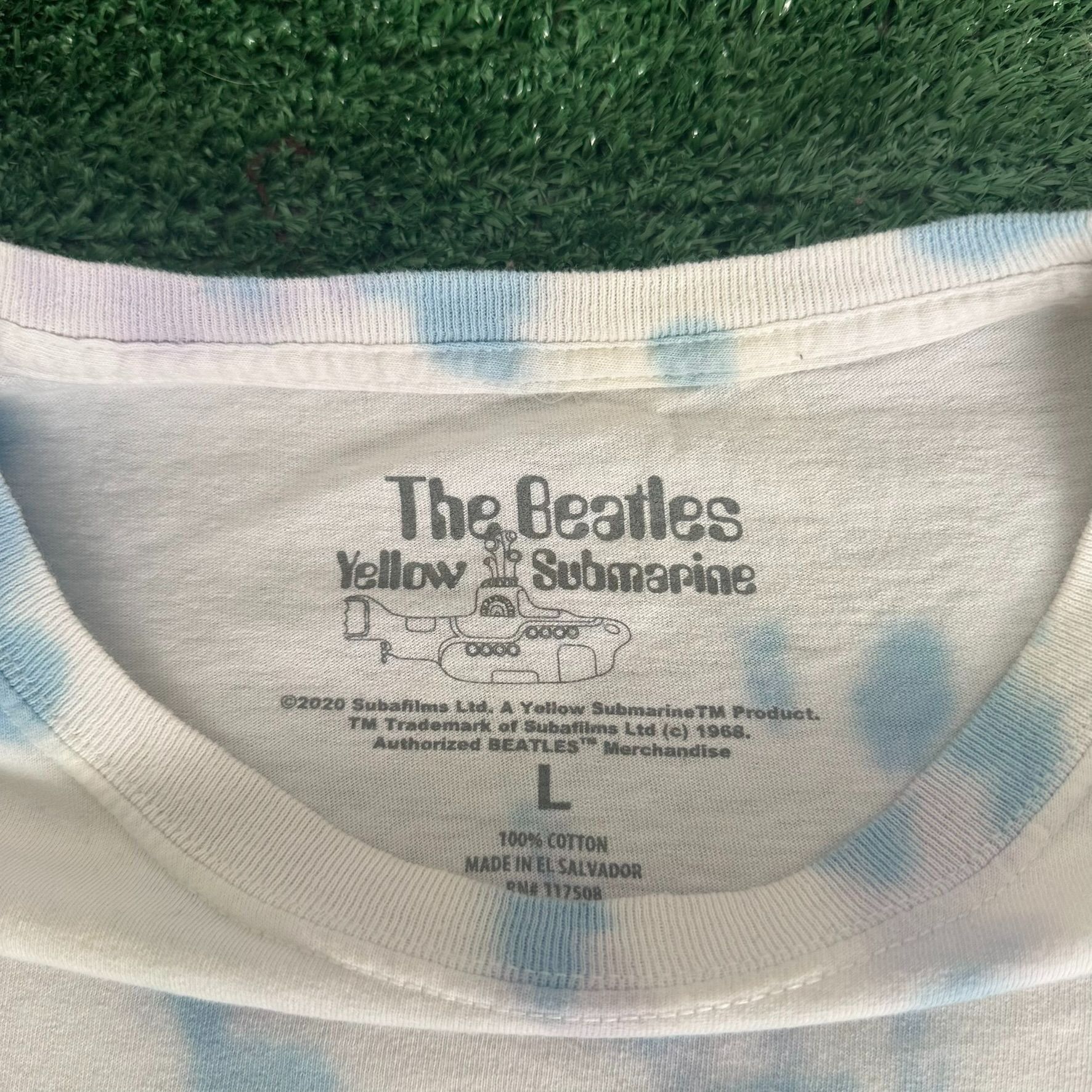 Band Tees The Beatles Yellow Submarine T-Shirt Tie Dye Classic Rock Ba Size US XL / EU 56 / 4 - 3 Thumbnail