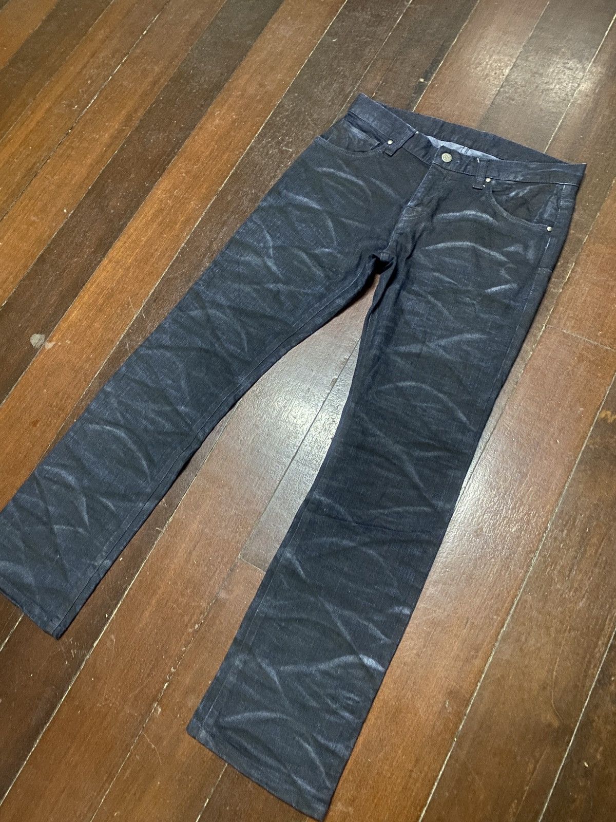 Hysteric Glamour × Tornado Mart FIRE 🔥 TORNADO MART JAPAN FLARE JEANS CURVE STRECTH Size US 32 / EU 48 - 6 Thumbnail