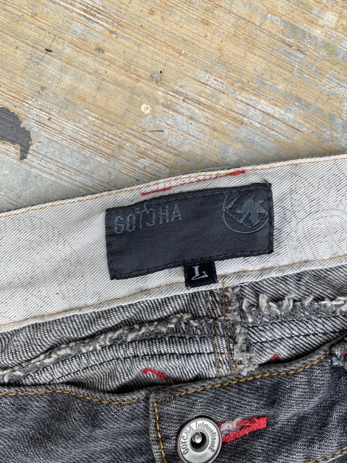 Gotcha Gotcha Surf Stonewash Denim Pant Size US 33 - 8 Thumbnail