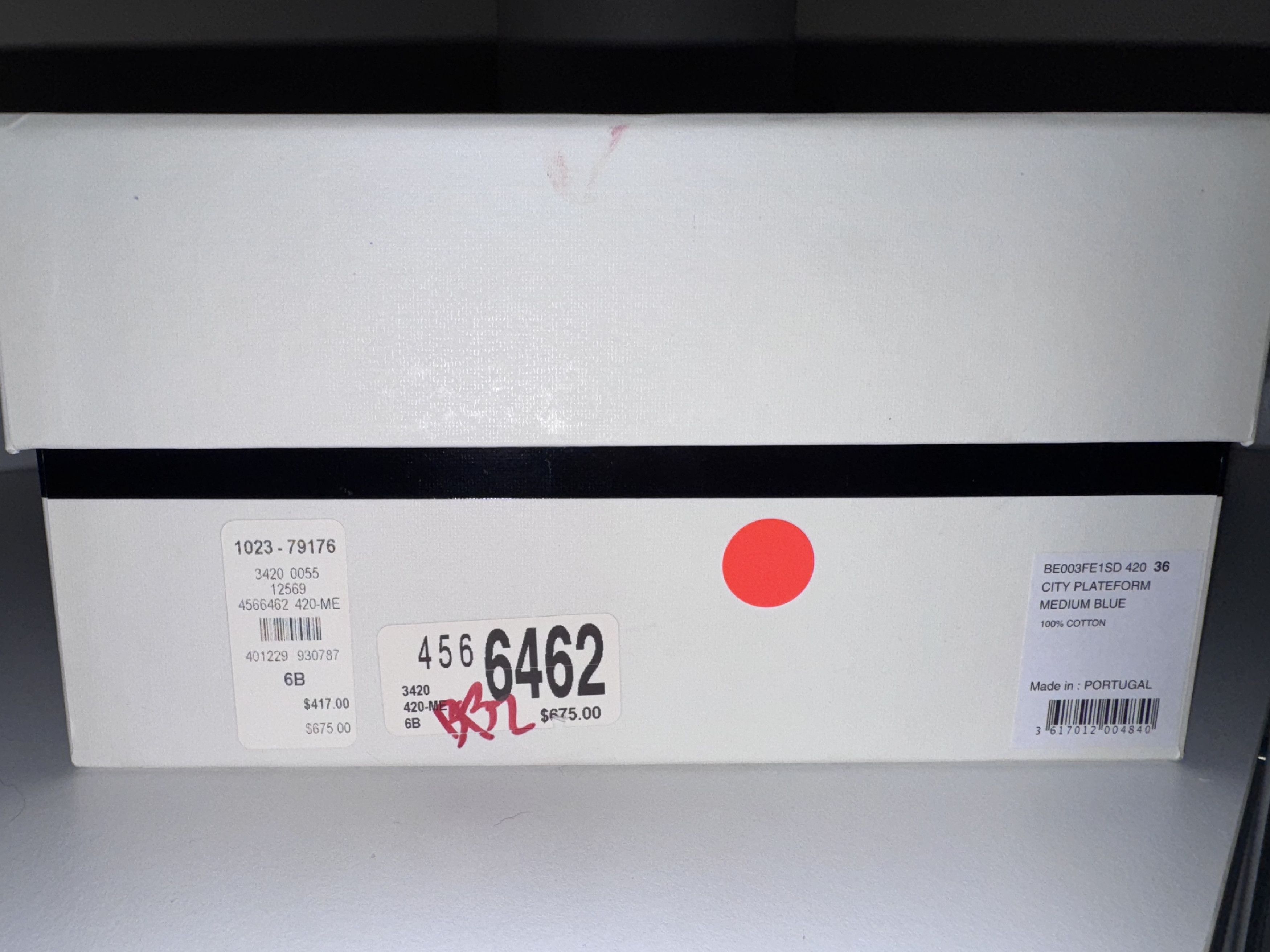 Givenchy Givenchy City Platform (“City Plateform”) Denim Sneakers Size US 6 / IT 36 - 2 Thumbnail