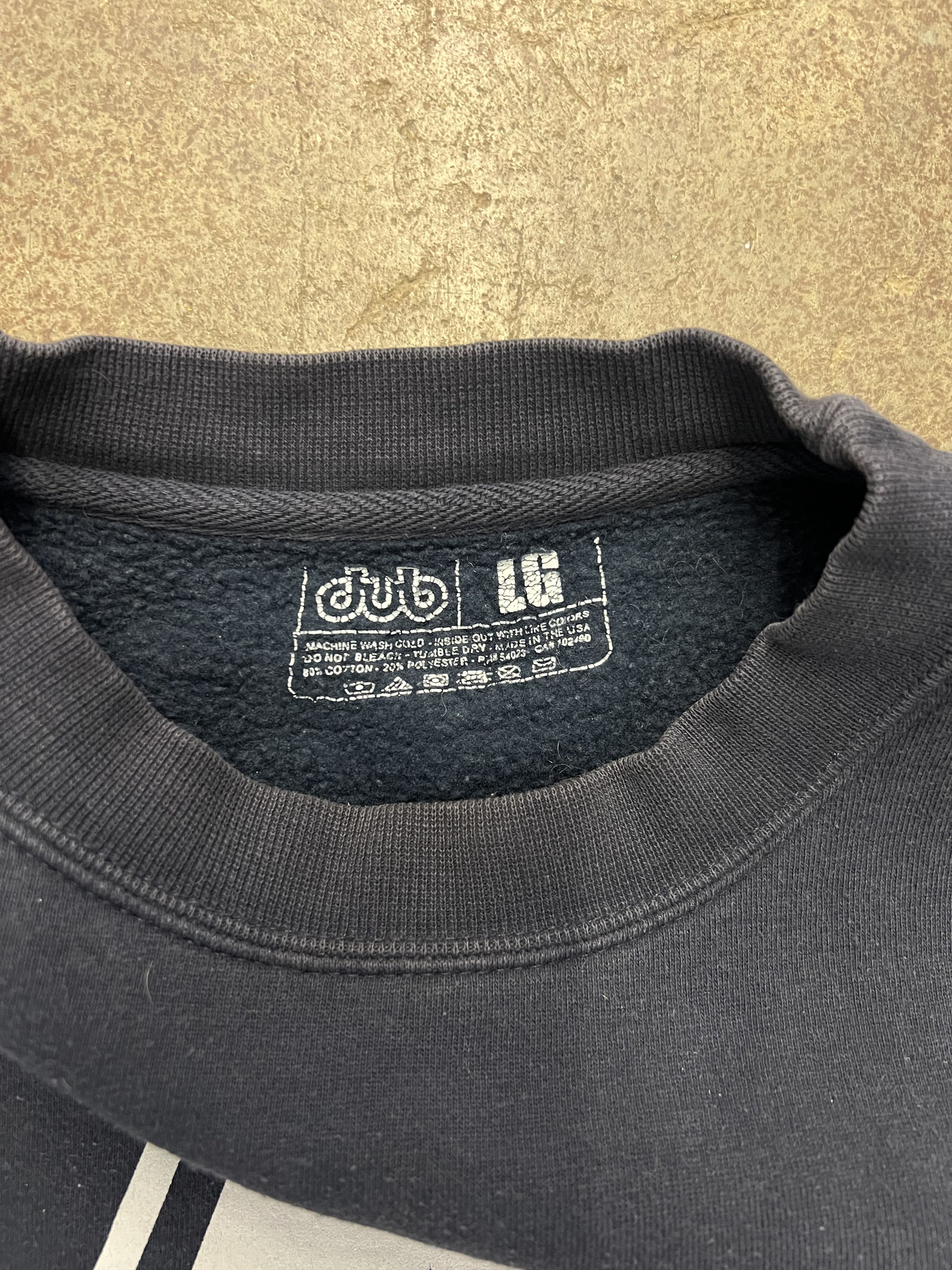 Other 1990's/Y2K Dub Brand Weathergear Graphic Crewneck Sweatshirt Size US XL / EU 56 / 4 - 5 Thumbnail