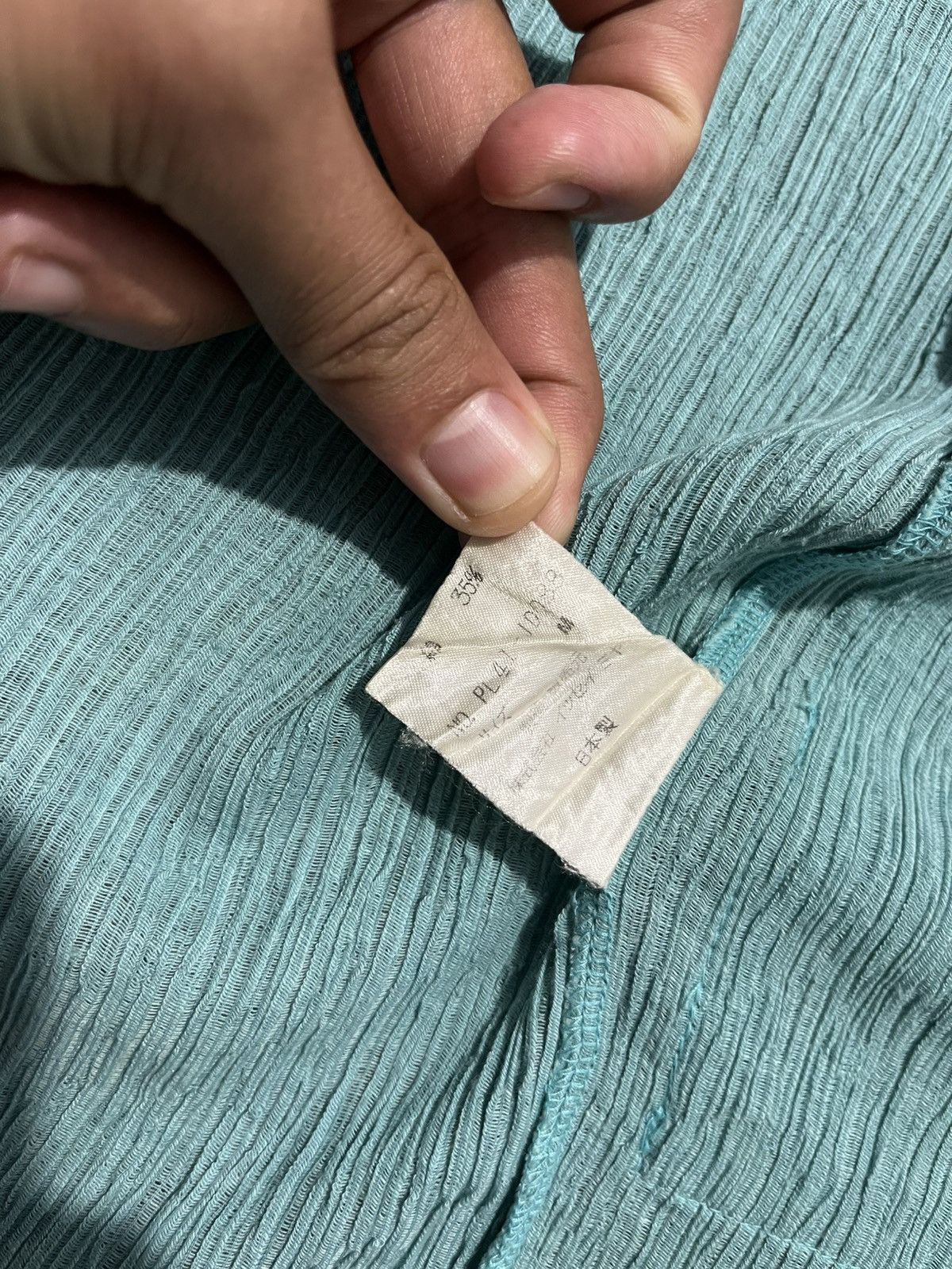 Issey Miyake plantation pleats issey miyake outer longsleeve Size L / US 10 / IT 46 - 7 Thumbnail