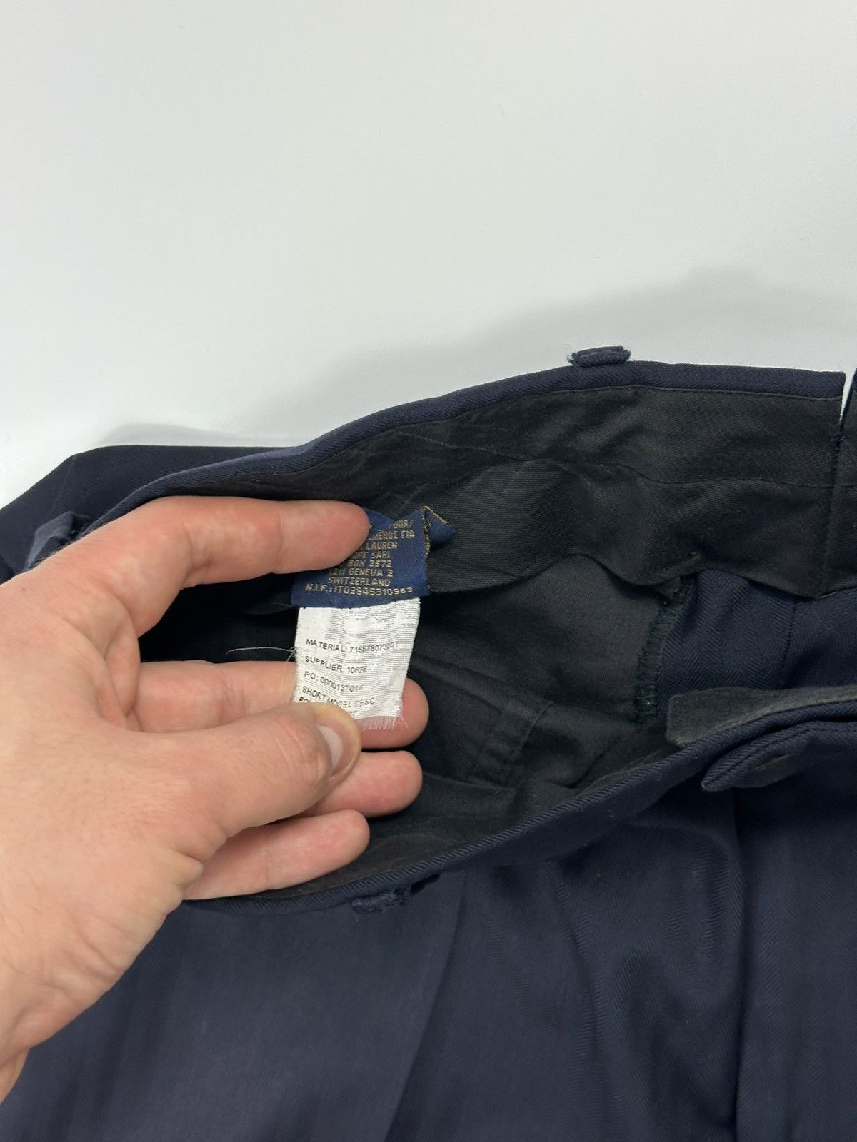 Polo Ralph Lauren Polo Ralph Lauren Casual Wool Pants Made In Italy 30 Size Size US 30 / EU 46 - 8 Thumbnail