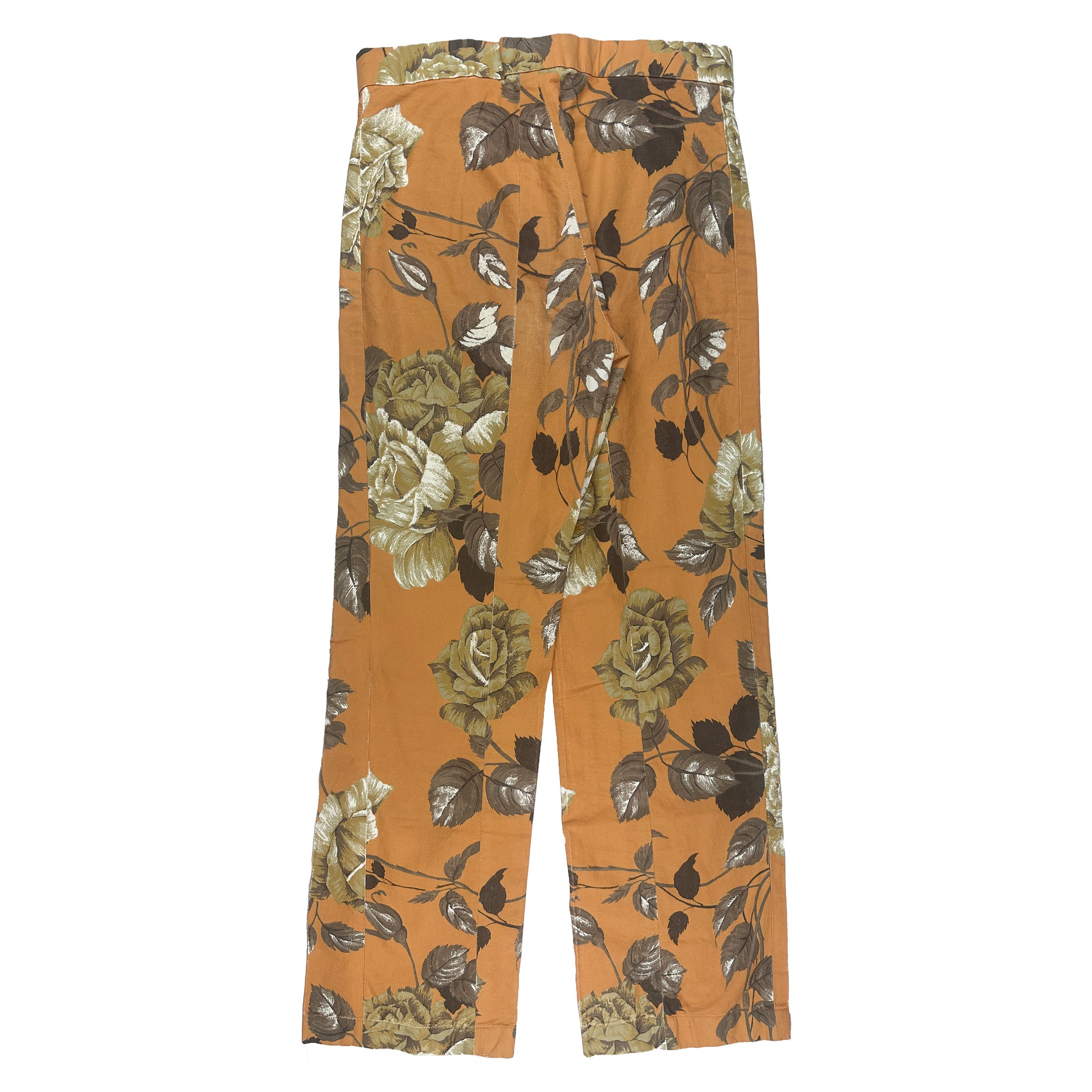 Junya Watanabe 2000s Floral Pants Size 28" / US 6 / IT 42 - 2 Thumbnail