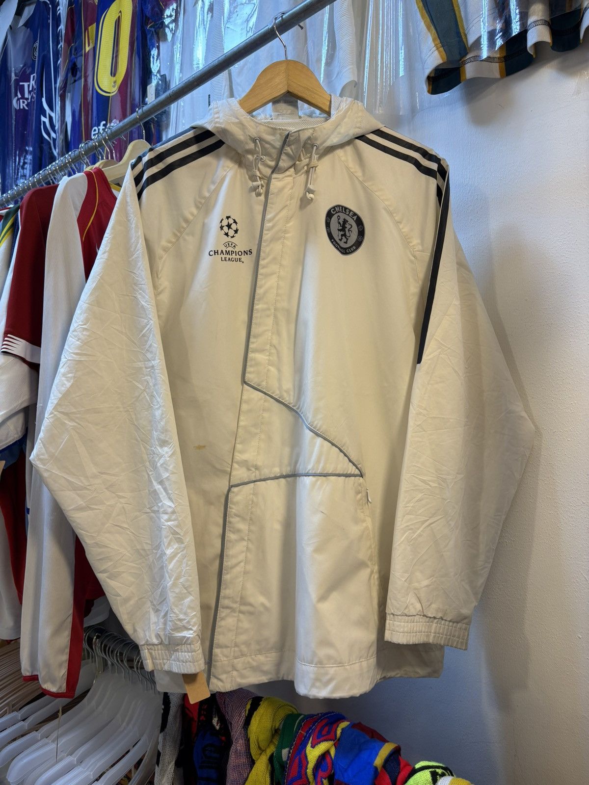 Adidas Vintage Y2K Chelsea FC Tracksuit Size US L / EU 52-54 / 3 - 1 Thumbnail