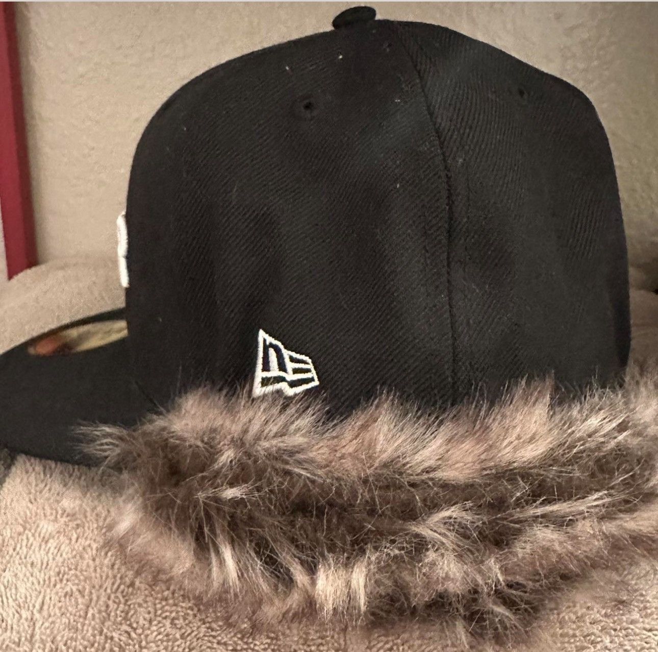 New Era × Undercover Rare New Era Undercover Trapper Fur No Sir Hat Size ONE SIZE - 3 Thumbnail
