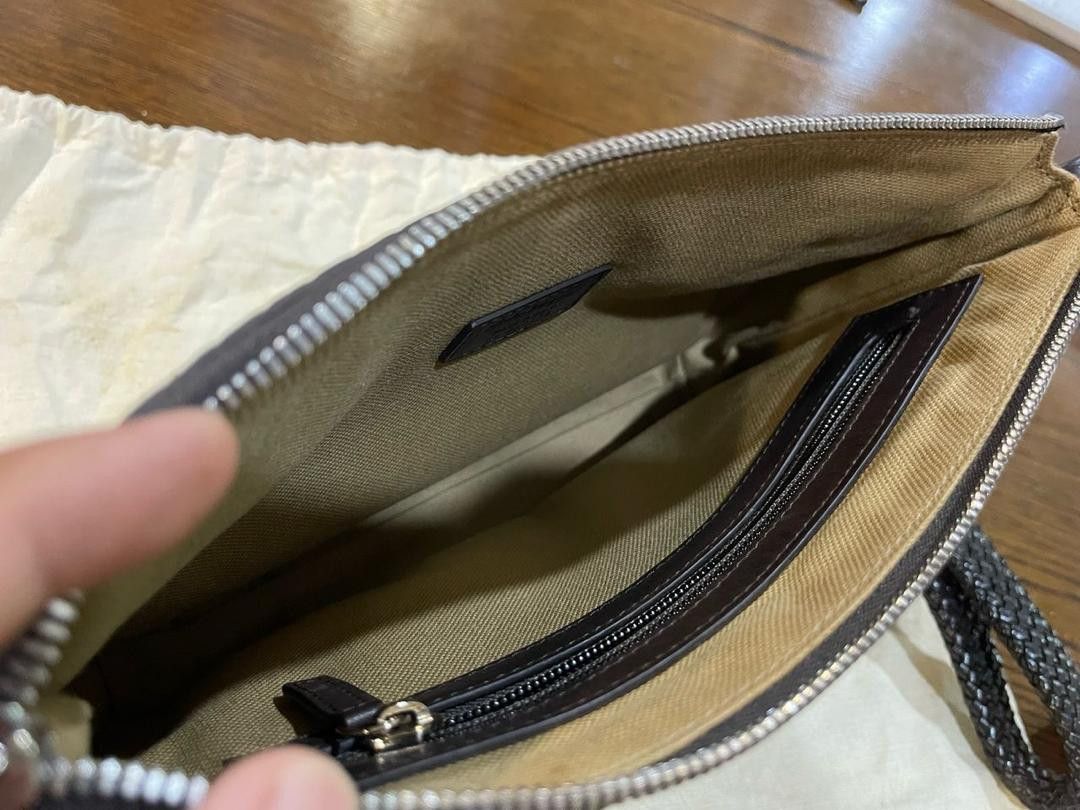 Designer SALVATORE FERRAGAMO MEN'S MONOGRAM CLUTCH BAG Size ONE SIZE - 3 Thumbnail