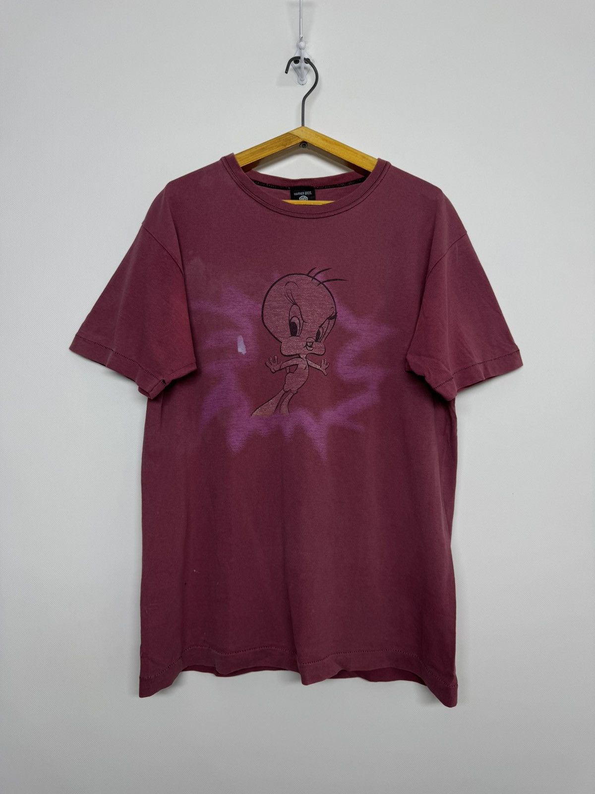 Warner Bros Vintage 1996 Warner Bros tweety tee shirt Size US M / EU 48-50 / 2 - 1 Thumbnail