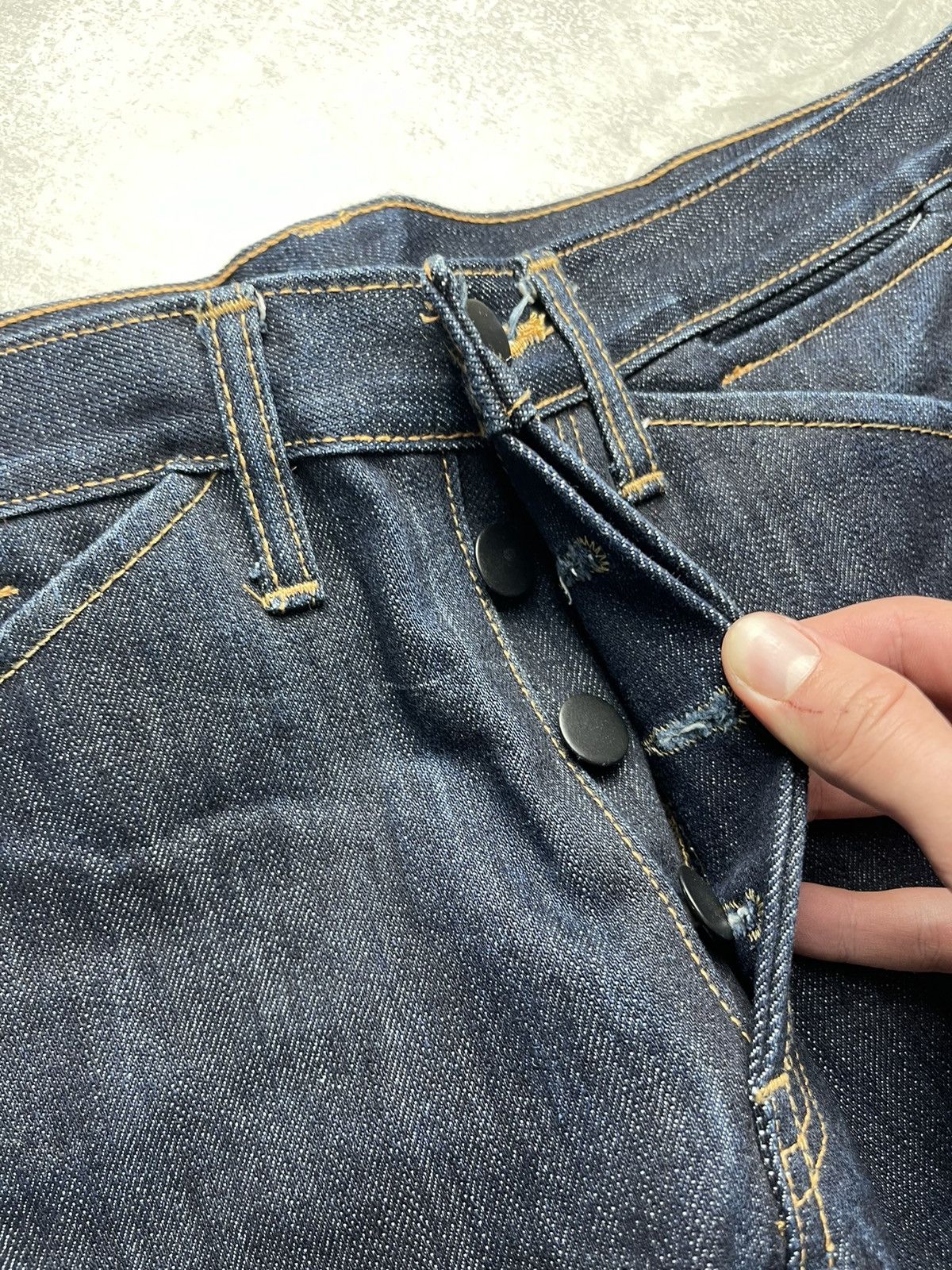 Naval Clothing Factory × Vintage Naval Clothing Factory Vintage USA Selvedge Japanese Jeans Size US 32 / EU 48 - 12 Thumbnail