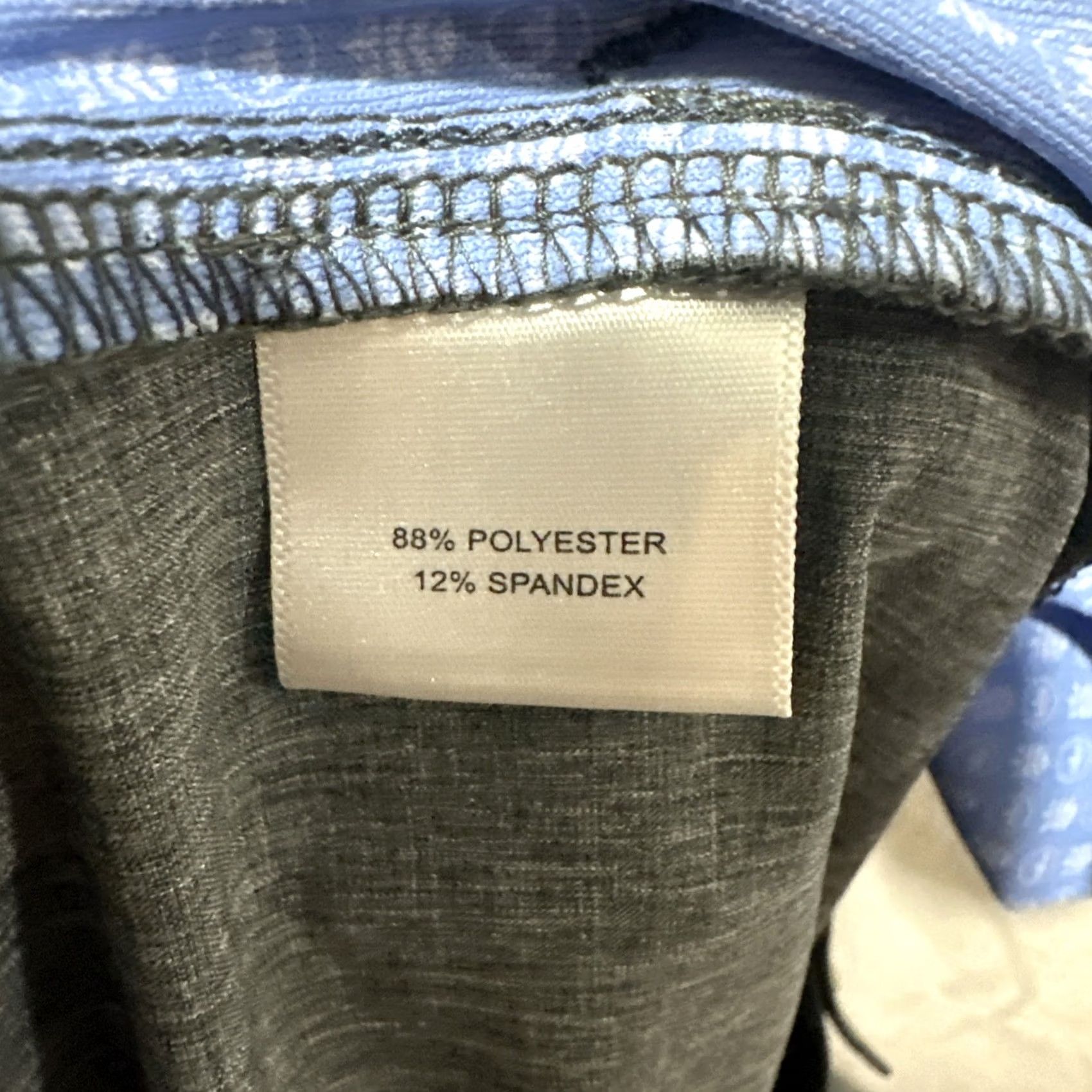 Peter Millar Peter Millar Crown Performance Men's Shorts Size 38 Gray Stretch Shirt? Size US 38 / EU 54 - 6 Thumbnail